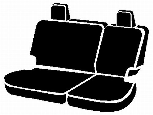 FIA TR42-74 Black Custom Fit 40/60 Split Rear Seat Cover - Premium Saddle Blanket Design for Trucks & SUVs | Waterproof & Durable Protection for Pets, Kids & Outdoor Adventures