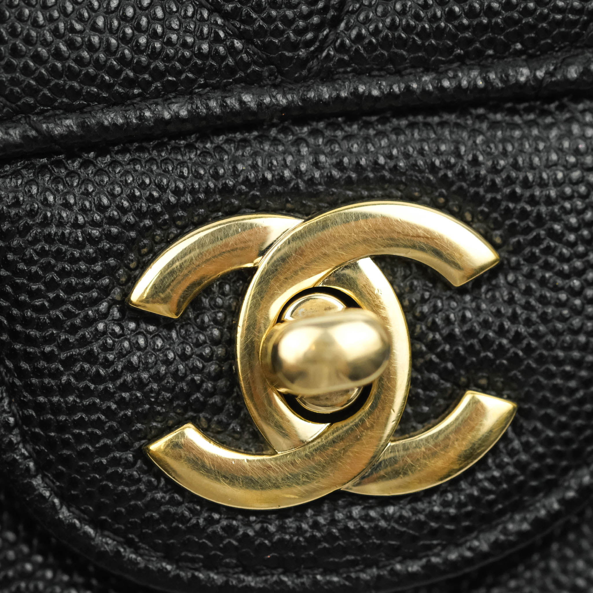 Chanel Chevron Mini Rectangular Flap Bag in Black Caviar Leather with Gold Hardware - 18B Collection | Luxury Crossbody Purse for Women, Perfect for Evening Events & Date Nights