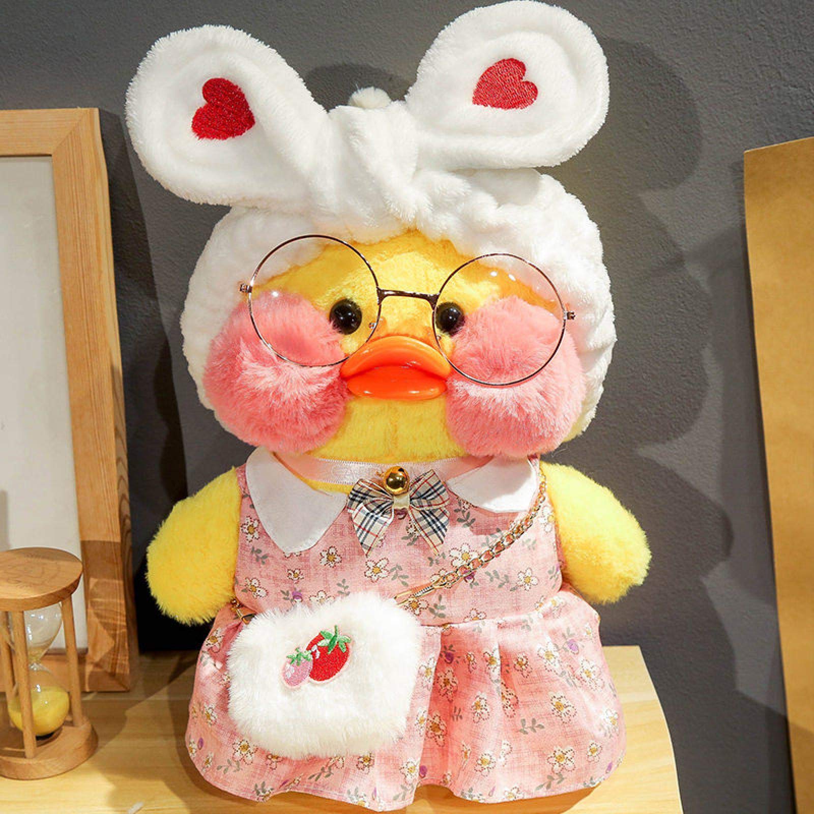 ZMSM 30cm Soft Yellow Duck Plush Toy - Cute Kawaii Stuffed Animal Doll for Kids, Perfect Gift for Birthdays & Holidays - Great for Nursery Decor, Cuddling & Playtime