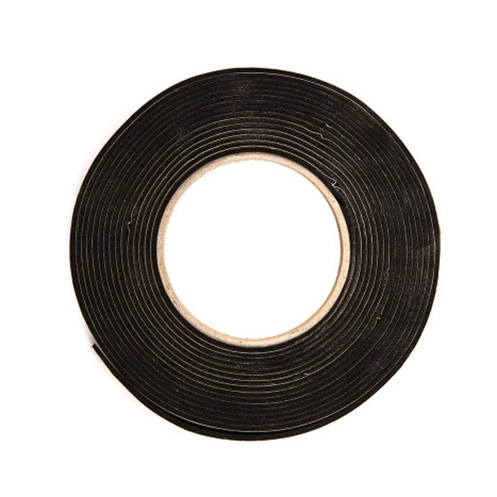 Yiser 2-Pack Self-Adhesive Waterproof Sealing Tape - Heavy Duty Kitchen & Bathroom Sealant for Sinks, Showers, Windows - Black Nylon Scrubber Included for Cleaning (One Size) - Perfect for Home Repair & DIY Projects