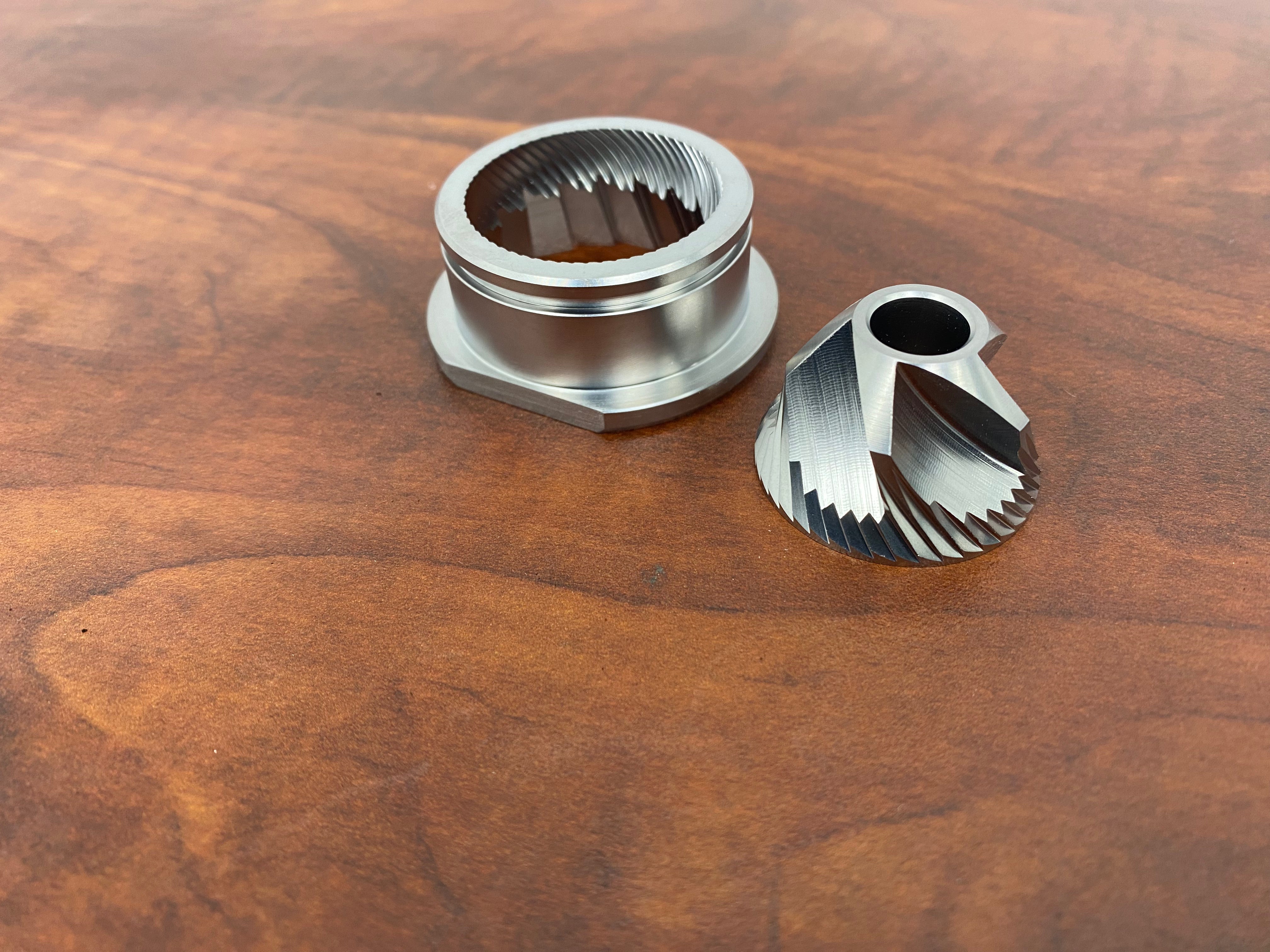 JURA Grinder Burr Set Replacement - Compatible with TYPE ME 043 & ME 044 Coffee Machines - Perfect for Espresso & Coffee Brewing at Home or Café