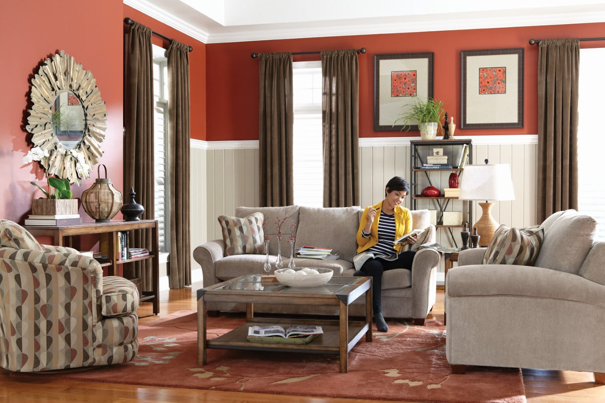 La-Z-Boy Natalie Sofa Collection - Modern Comfortable Living Room Furniture for Relaxation & Entertainment