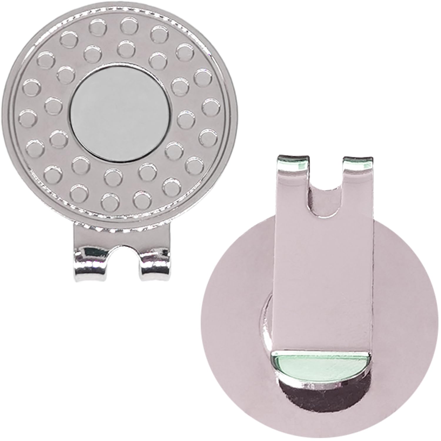 6/9/12/15PCS Magnetic Golf Hat Clips - Nickel-Plated Alloy Ball Marker Holders for Golf Caps & Gloves | Professional Golf Training Accessories | Perfect for Golf Course, Driving Range & Practice Sessions