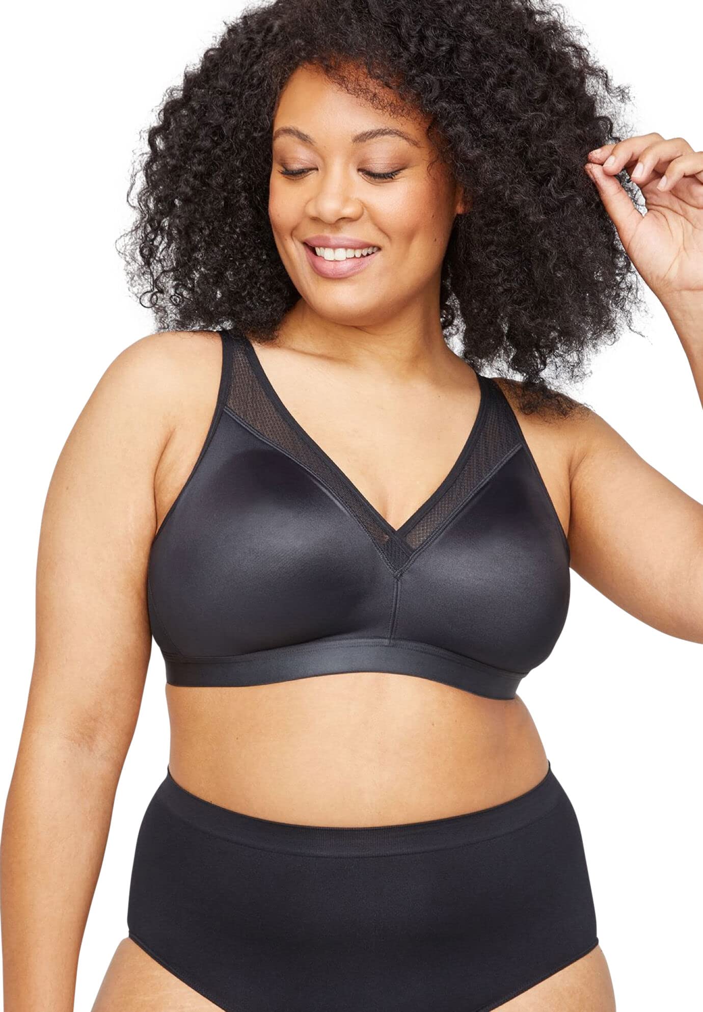 Catherine's Women's Plus Size Wireless Bra - Comfortable Breathable Support for Everyday Wear | Perfect for Work, Yoga & Lounge