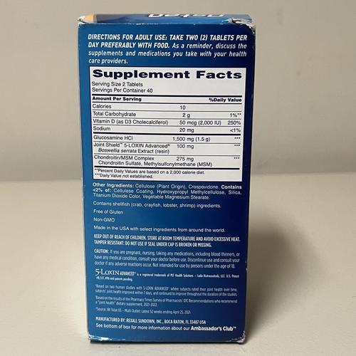Osteo BiFlex Triple Strength Glucosamine Chondroitin Joint Supplement with Vitamin D - 80 Count Capsules for Joint Support & Mobility - Ideal for Active Adults & Seniors