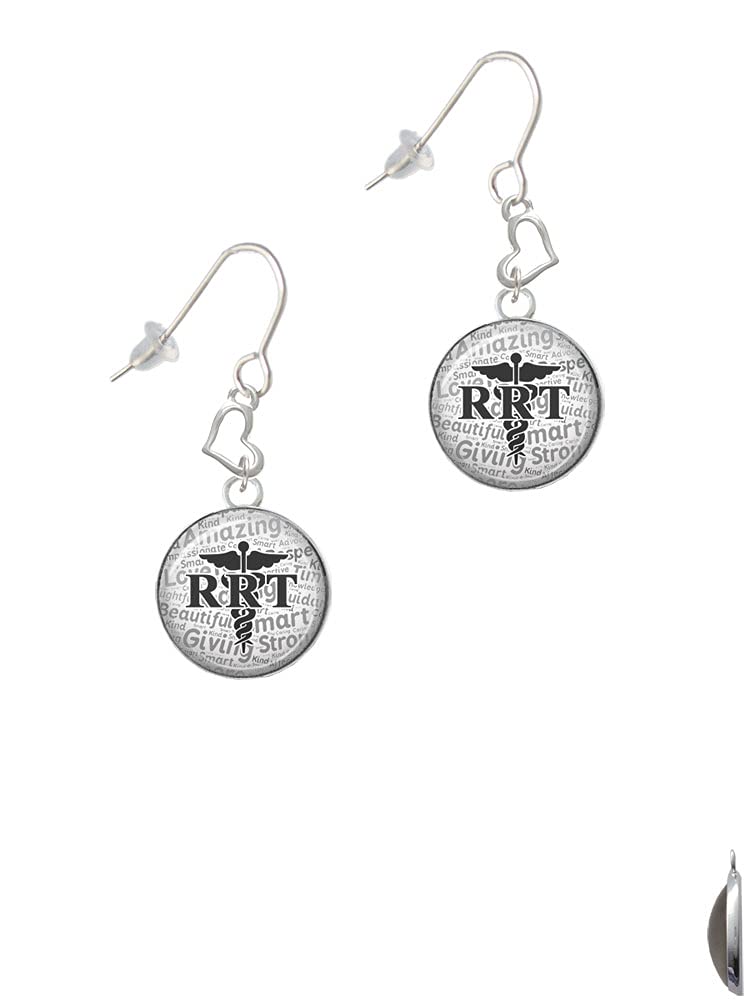 Silver Heart French Earrings for Women - Elegant Gift for Her
