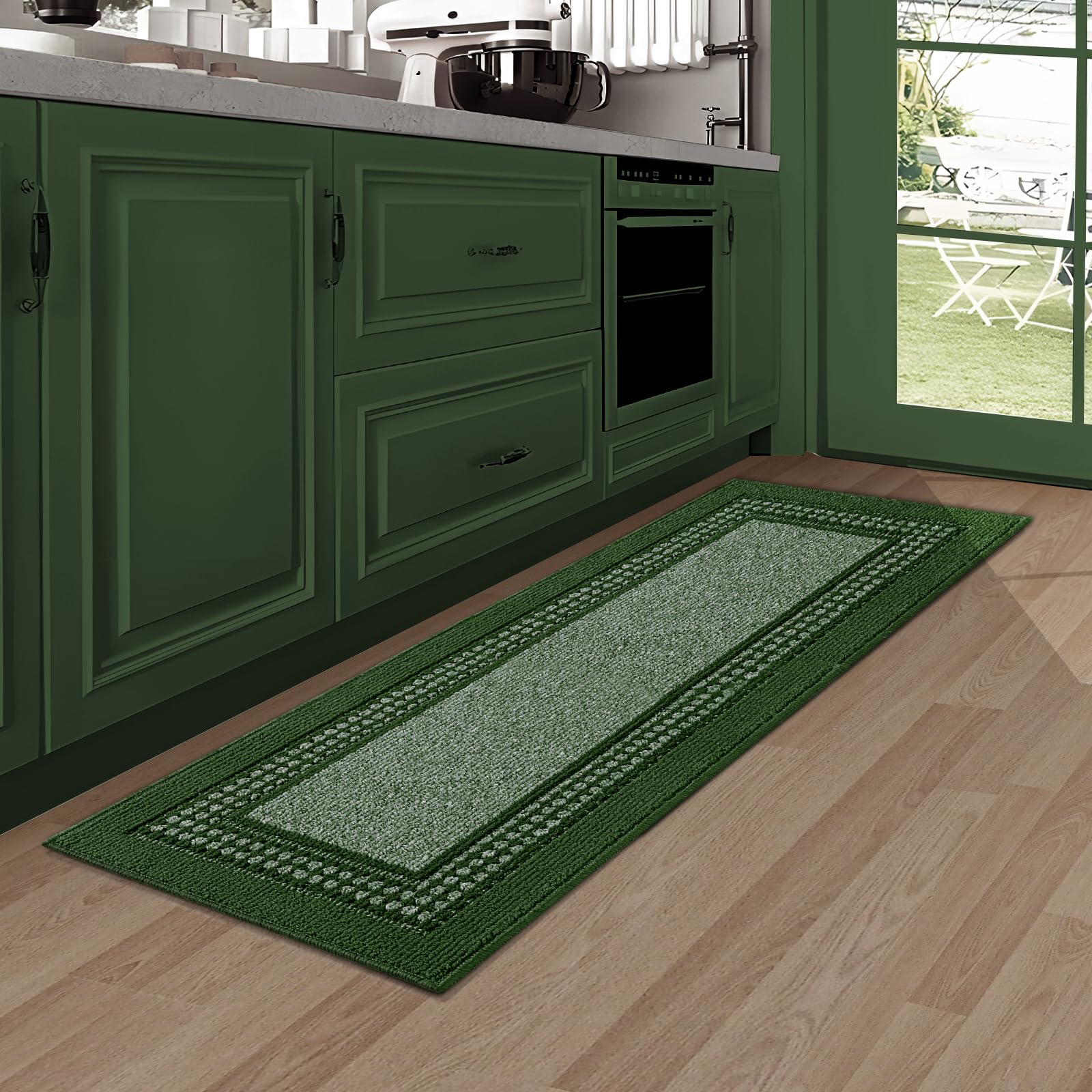 Non-Slip Absorbent Kitchen Runner Rug - 19.5