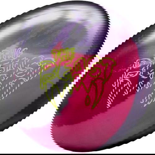 Columbia 300 Beast Hybrid Black Pink Purple Bowling Ball - High Performance Reactive Resin for Hook Potential | Perfect for League Play & Tournament Bowlers