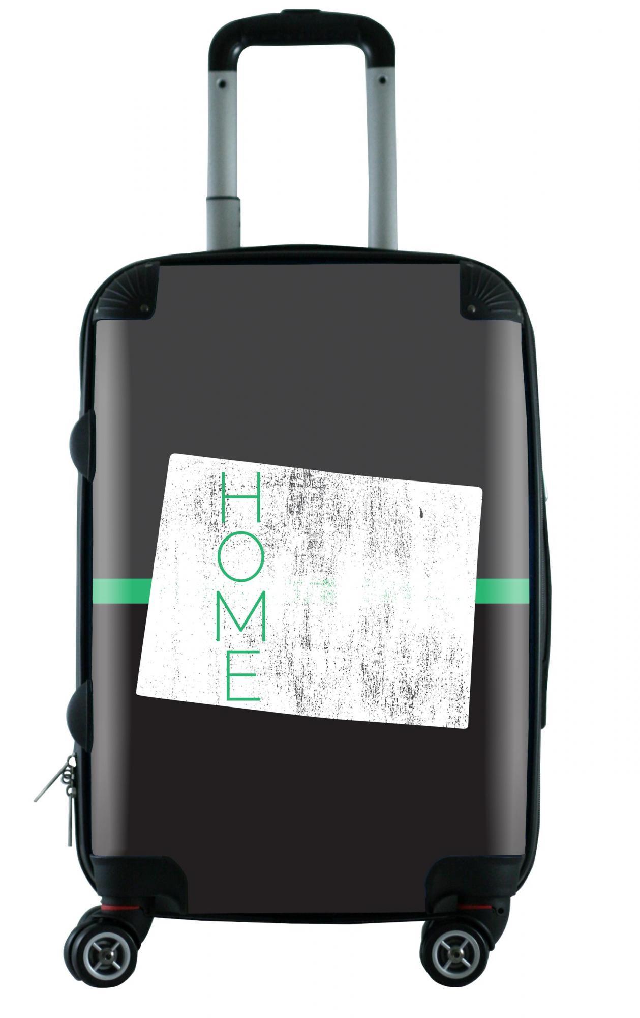 612 My Home State Colorado 20-Inch Carry-On Luggage - Perfect for Air Travel & Weekend Getaways