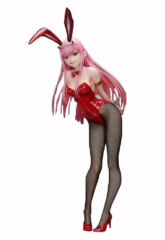 21cm Anime Darling in the FRANXX Action Figure - Zero Two 02 Red Bunny Girl PVC Collectible Model | Perfect Gift for Anime Fans & Collectors | Display for Home, Office, or Anime Conventions