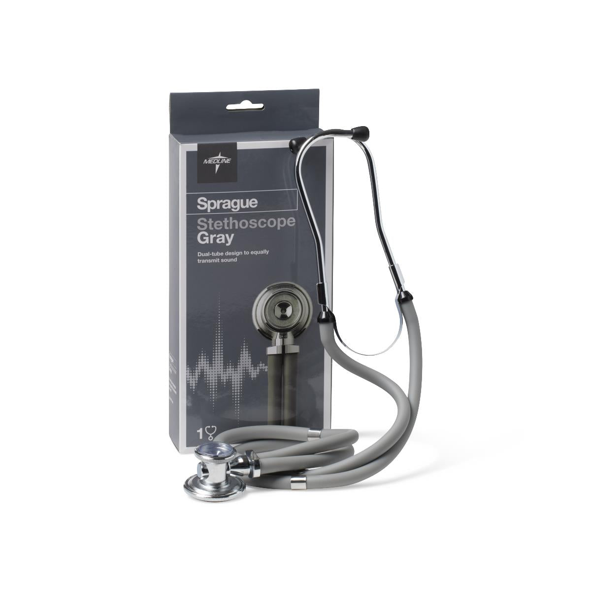 Premium Sprague Rappaport Stethoscope - Dual Head Diagnostic Stethoscope for Medical Professionals, Nurses & Students - Ideal for Auscultation, Heart & Lung Sounds (Great for Clinics, Hospitals & Home Use)
