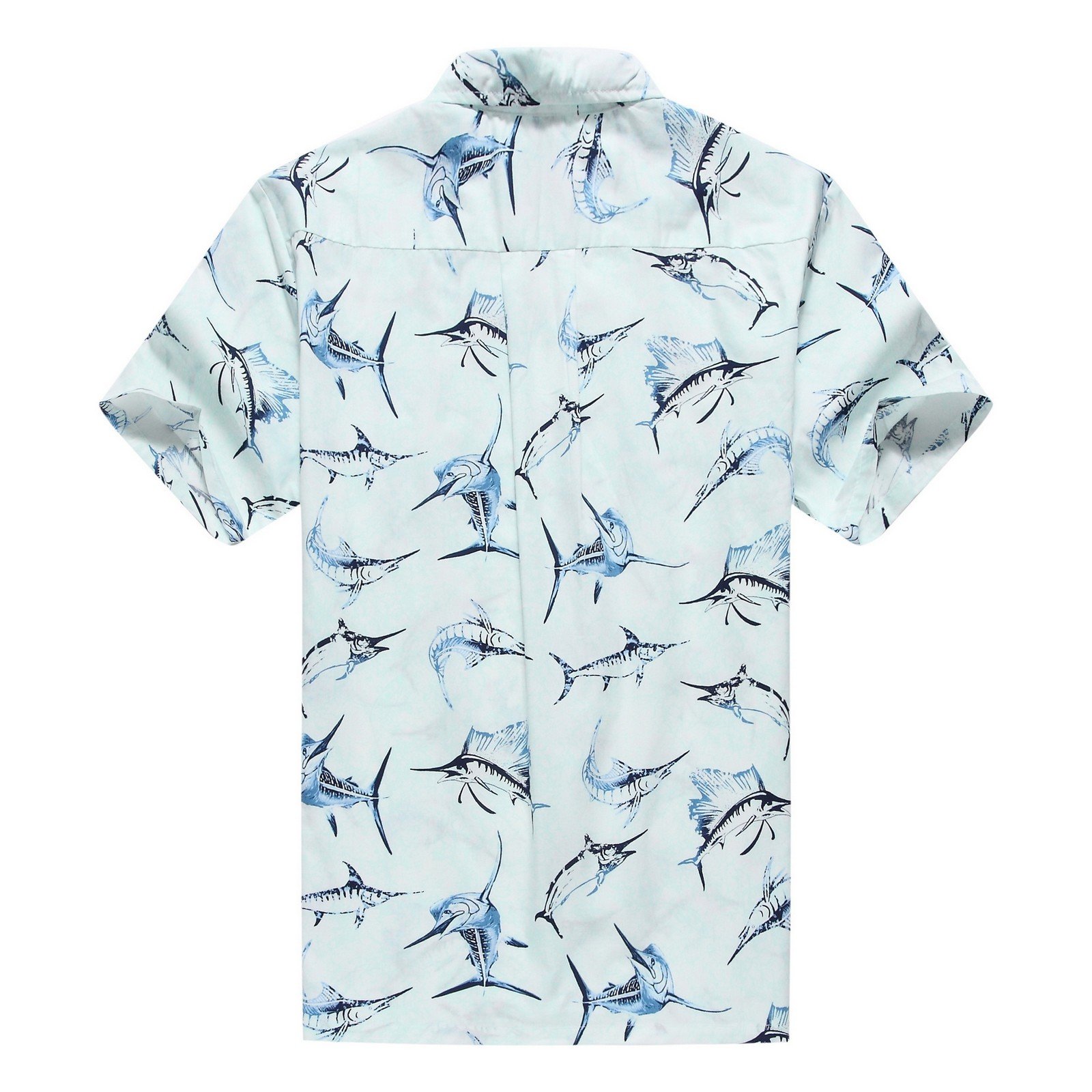 Hawaiian Aloha Shirt for Men - Tropical Floral Print Short Sleeve Button Down Shirt - Perfect for Beach Parties, Luaus & Summer Vacations