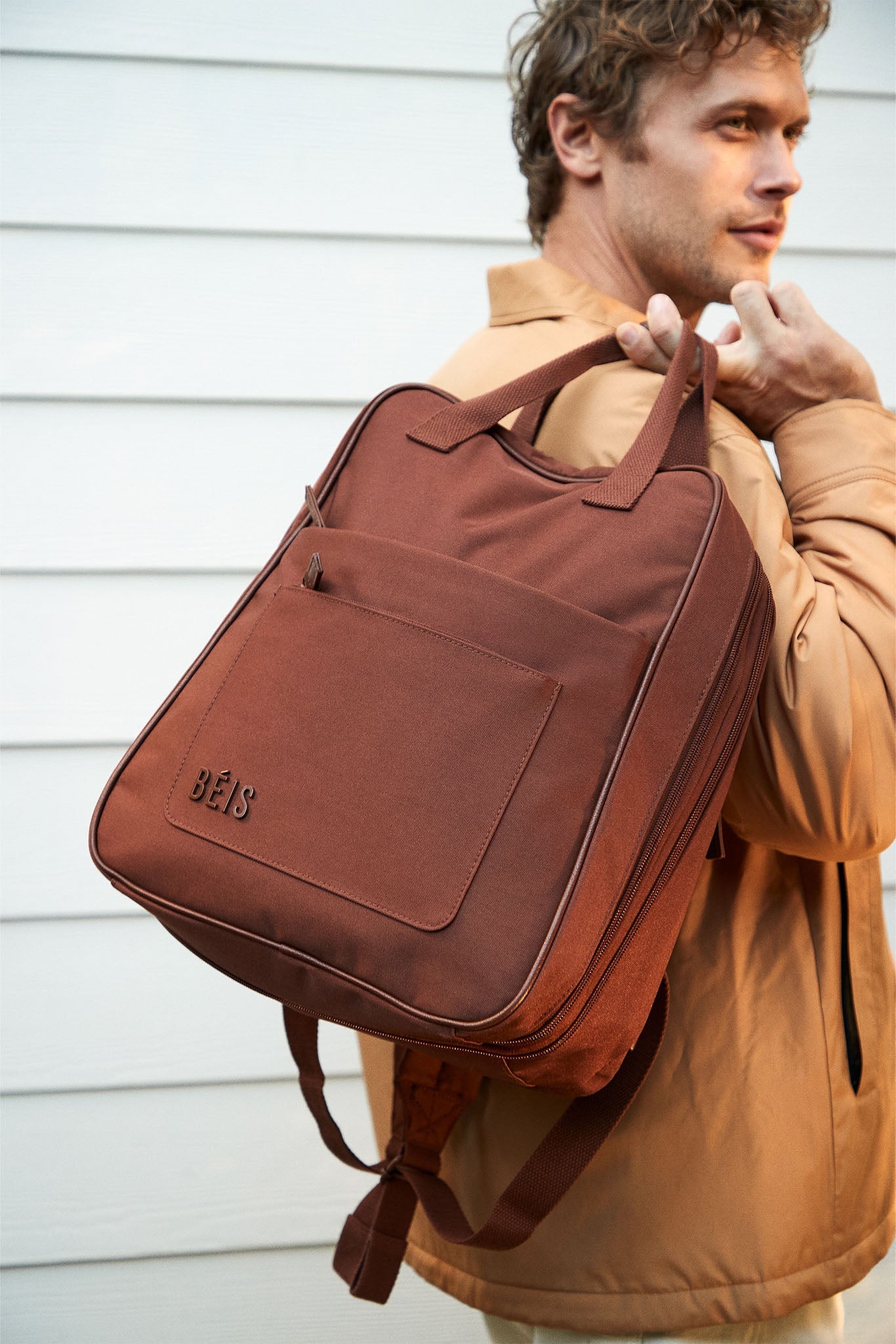 Expandable Travel Backpack - Durable Maple Design for Hiking, Camping & Daily Commute | Lightweight & Water-Resistant