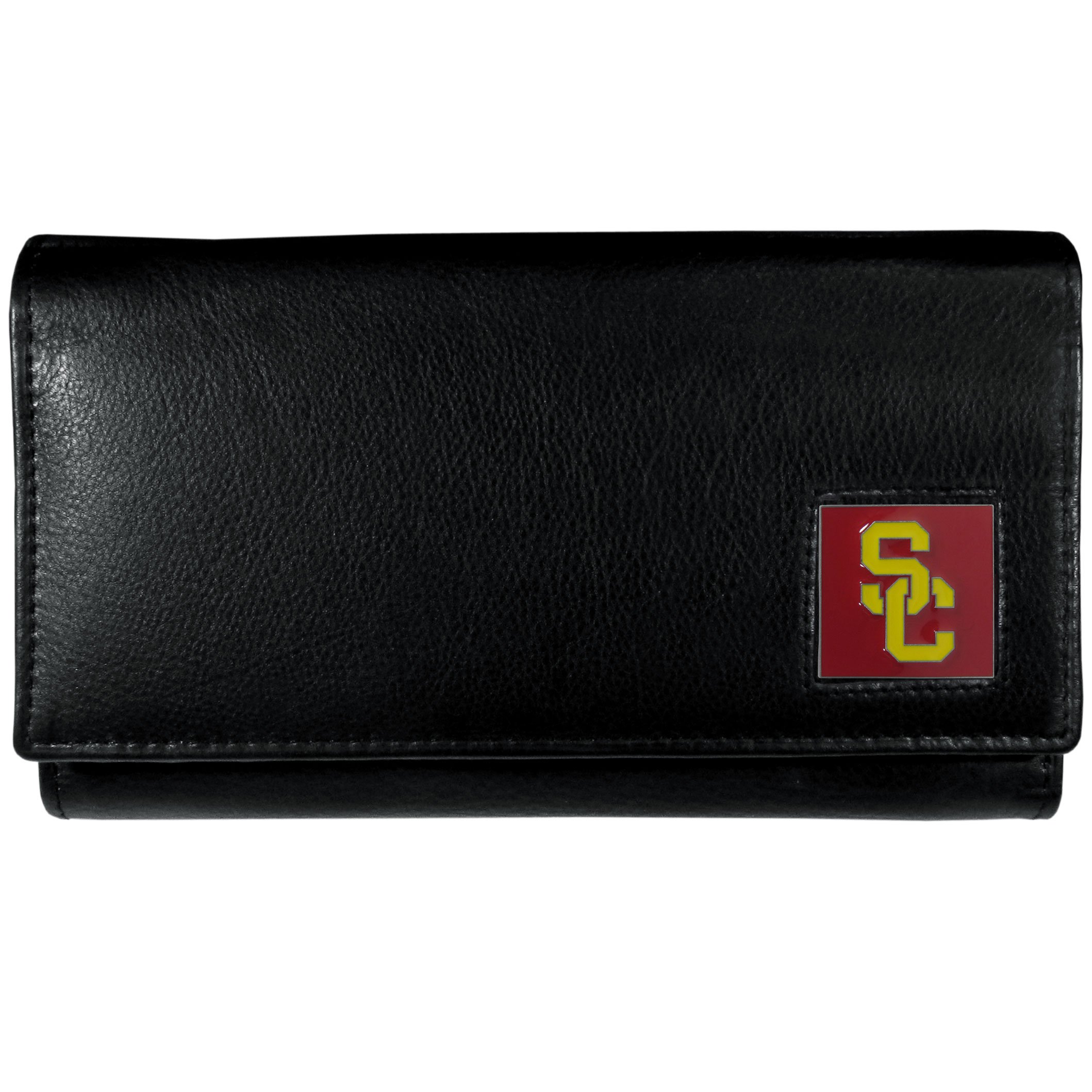 Siskiyou Sports NCAA Women's Genuine Leather Wallet - Perfect for Game Day, School & Everyday Use