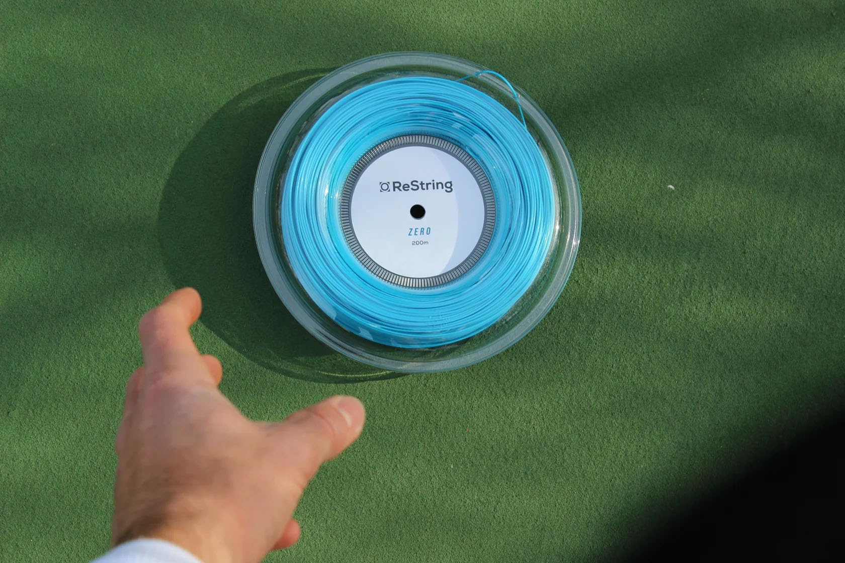 Premium ReString Zero Tennis String Reel - 17 Gauge (1.23mm) for Enhanced Control & Durability | Perfect for Competitive Play & Training Sessions