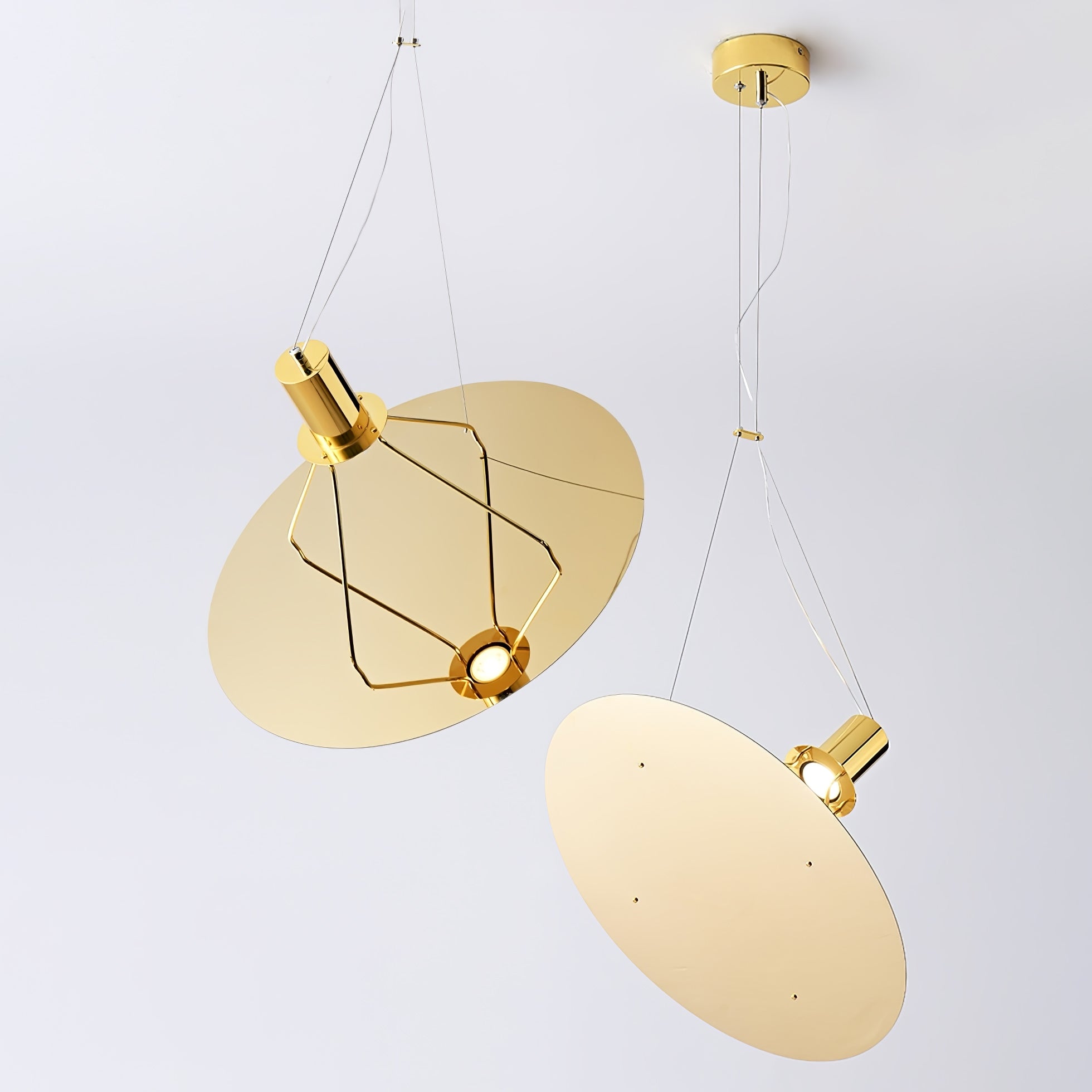 Amisol Modern Pendant Lamp - Stylish Hanging Light Fixture for Kitchen Island, Dining Room, Living Room & Bedroom Decor