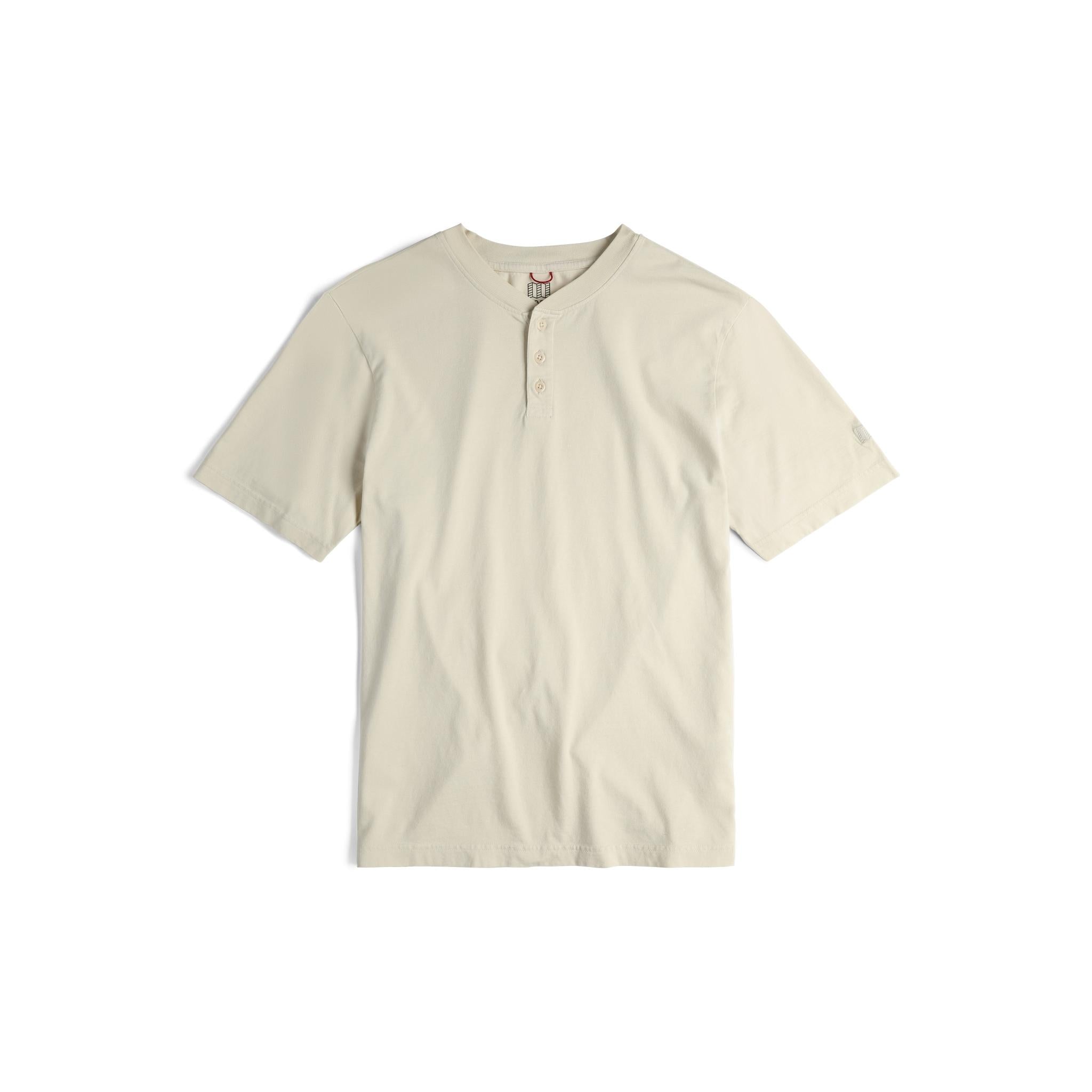 Men's Dirt Henley Short Sleeve Shirt - Casual & Comfortable Cotton Top for Outdoor Activities, Hiking, and Everyday Wear