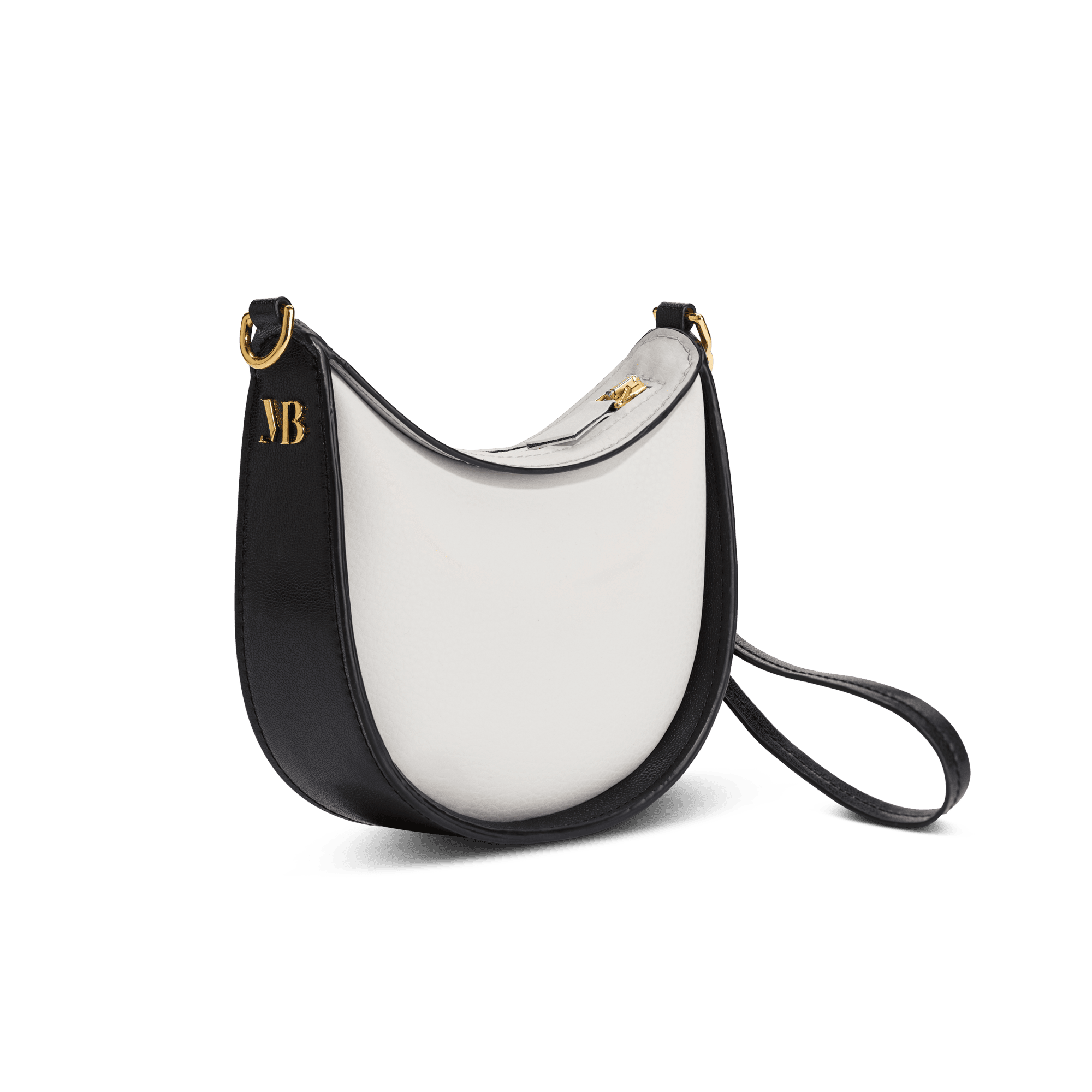 Kingston MIRUM® Vegan Leather Shoulder Bag for Women - White | Stylish & Cruelty-Free Crossbody Purse | Perfect for Work, Travel & Everyday Use