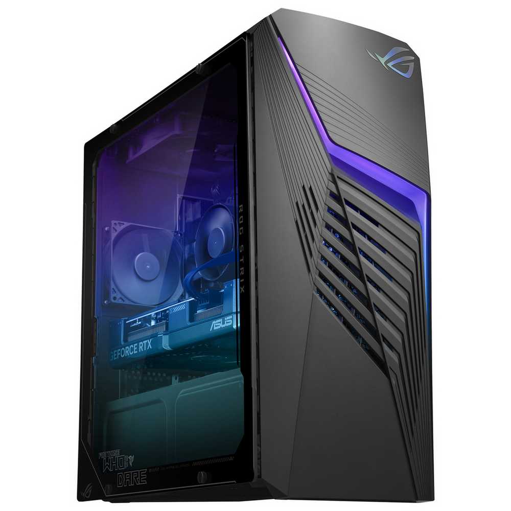 ASUS ROG Strix G13CH Gaming Desktop PC - Intel Core i5, 16GB RAM, 1TB HDD, NVIDIA RTX 4060 - Powerful Gaming Computer for Esports, Streaming & VR Gaming