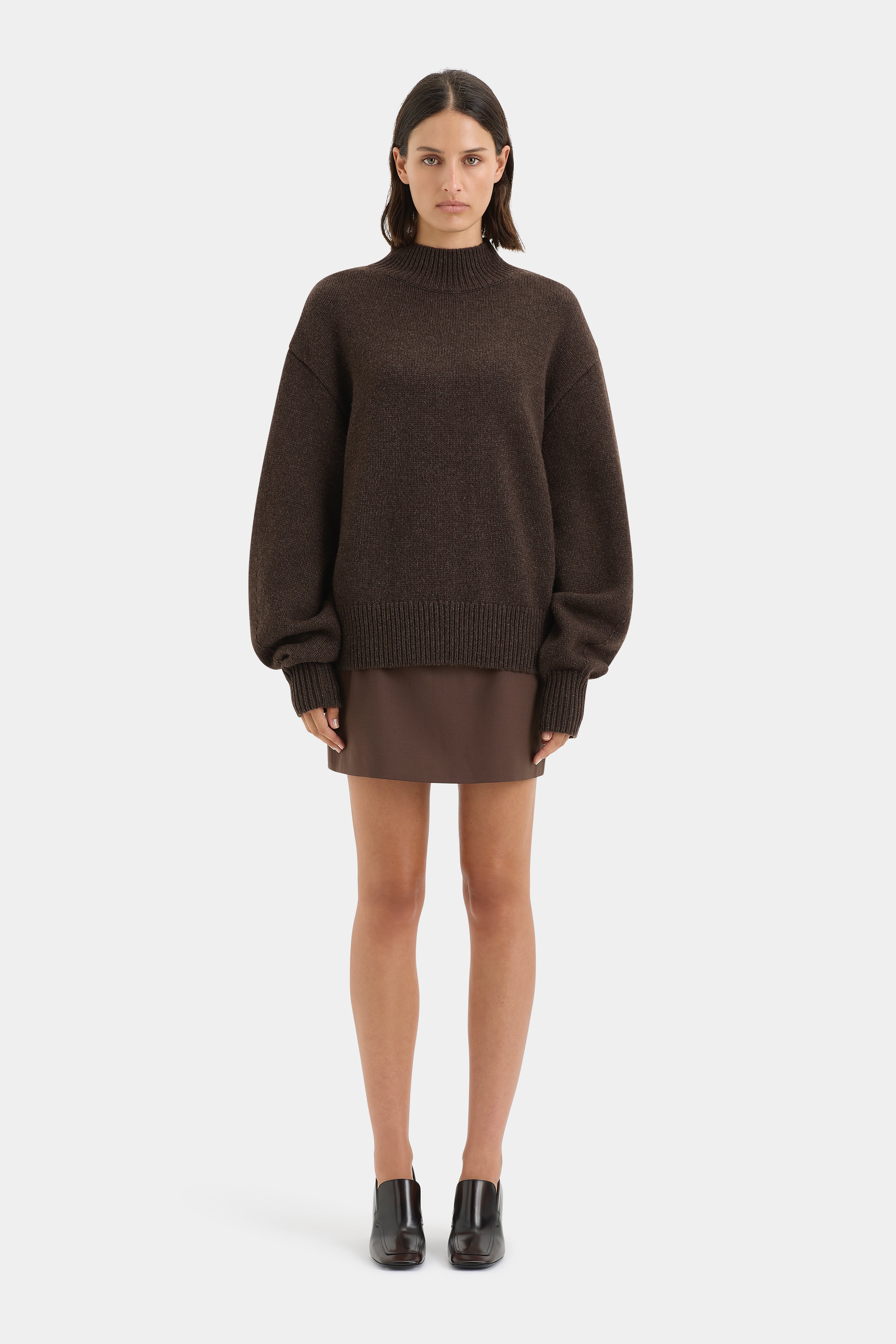 Teatro Oversized Sweater Women's Cozy Knit Pullover - Perfect for Casual Outfits, Fall Layering & Coffee Dates