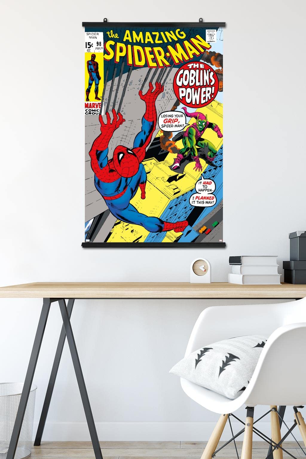 Trends International Marvel Comics Green Goblin - The Amazing Spider-Man #98 Premium Wall Poster 34