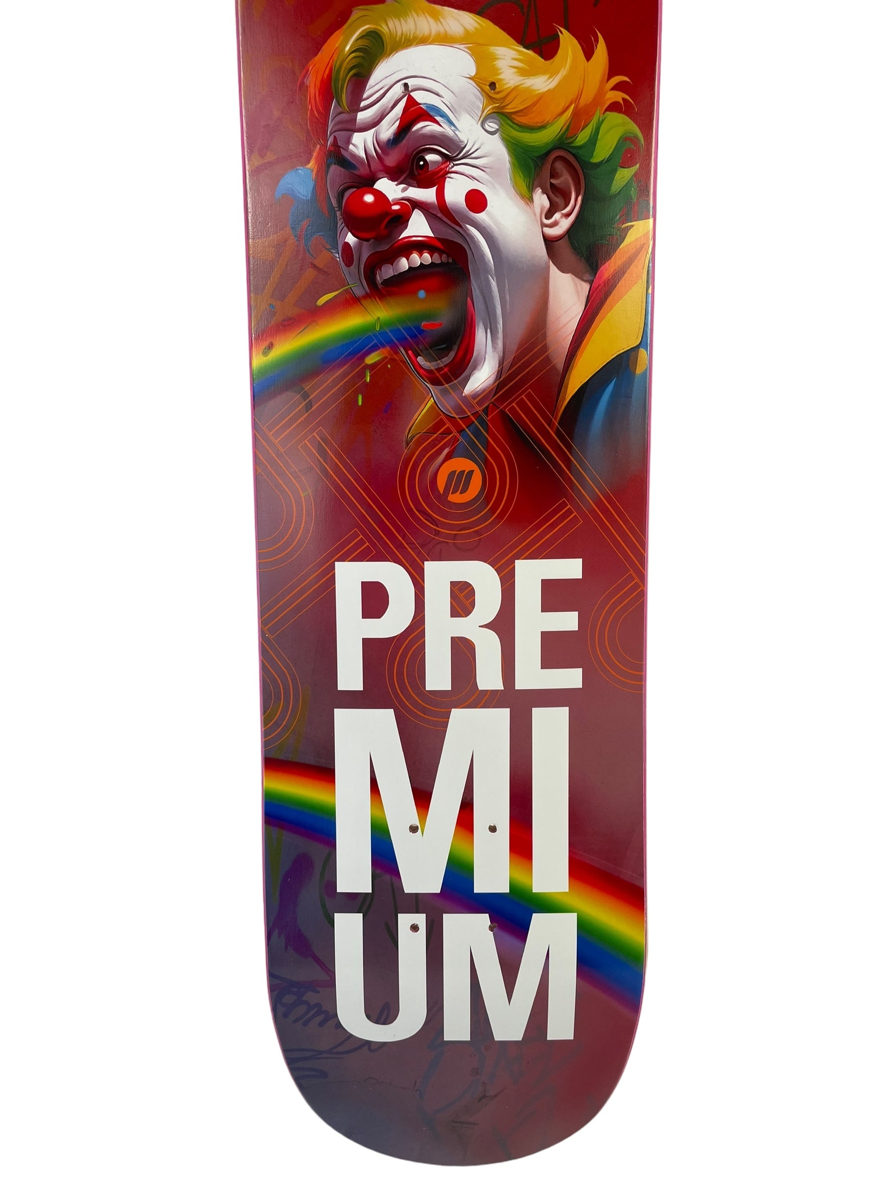 Freak Show Clown Premium Skateboard - High Performance Deck for Street & Park Riding - Choose Your Size (7.5