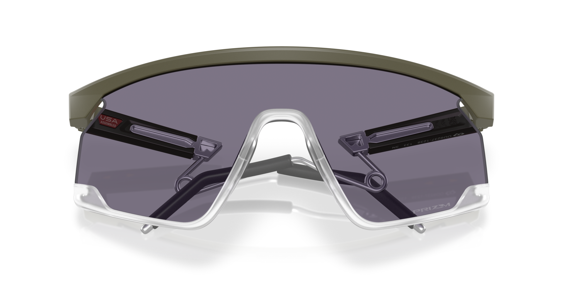BXTR METAL Matte Moss / Prizm Grey Sunglasses - Polarized Sports & Outdoor Shades for Running, Cycling, and Driving