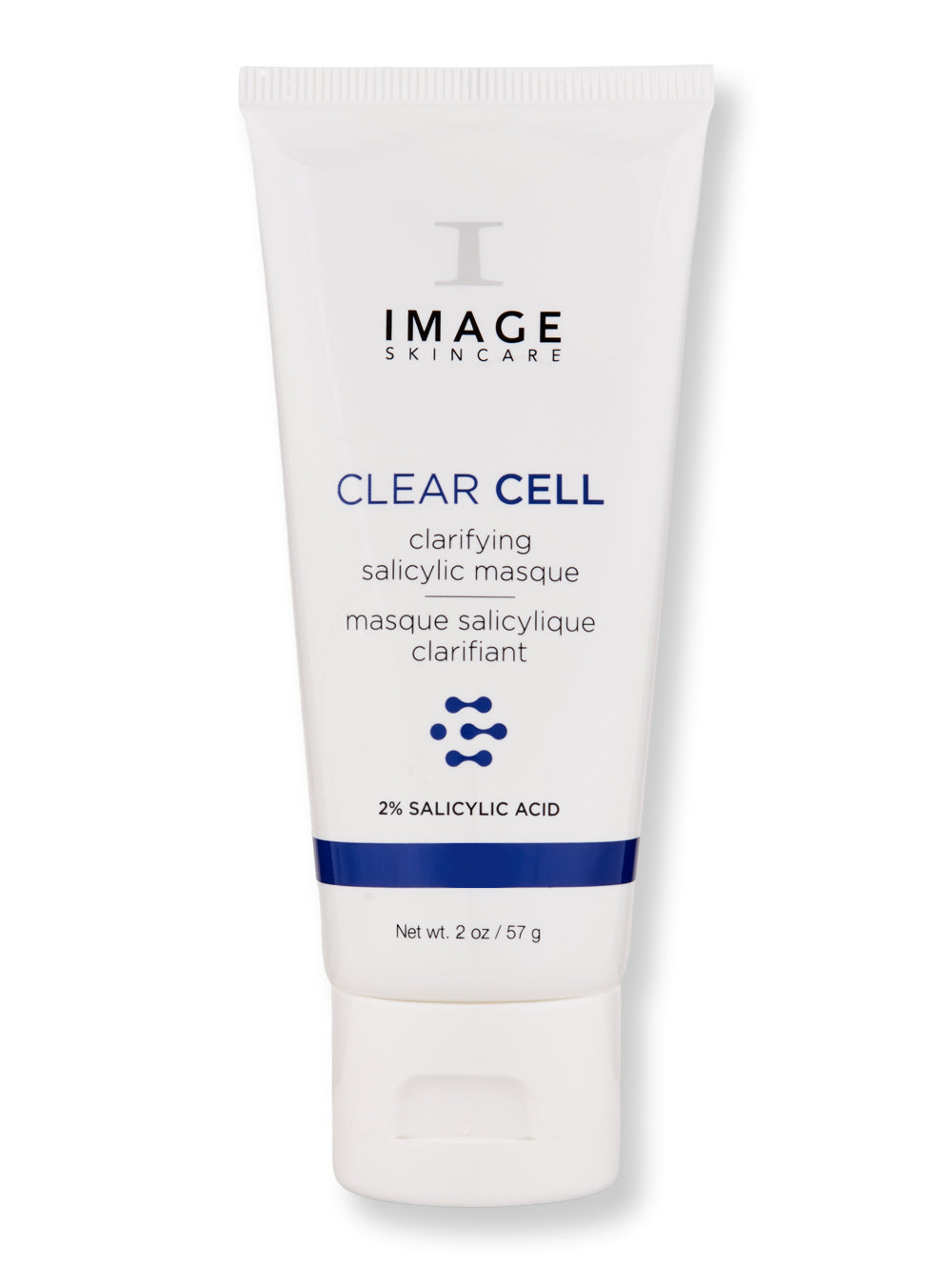 IMAGE Skincare Clear Cell Clarifying Salicylic Acid Face Mask - Acne Treatment & Pore Minimizer for Clear Skin | Perfect for Oily & Acne-Prone Skin Types