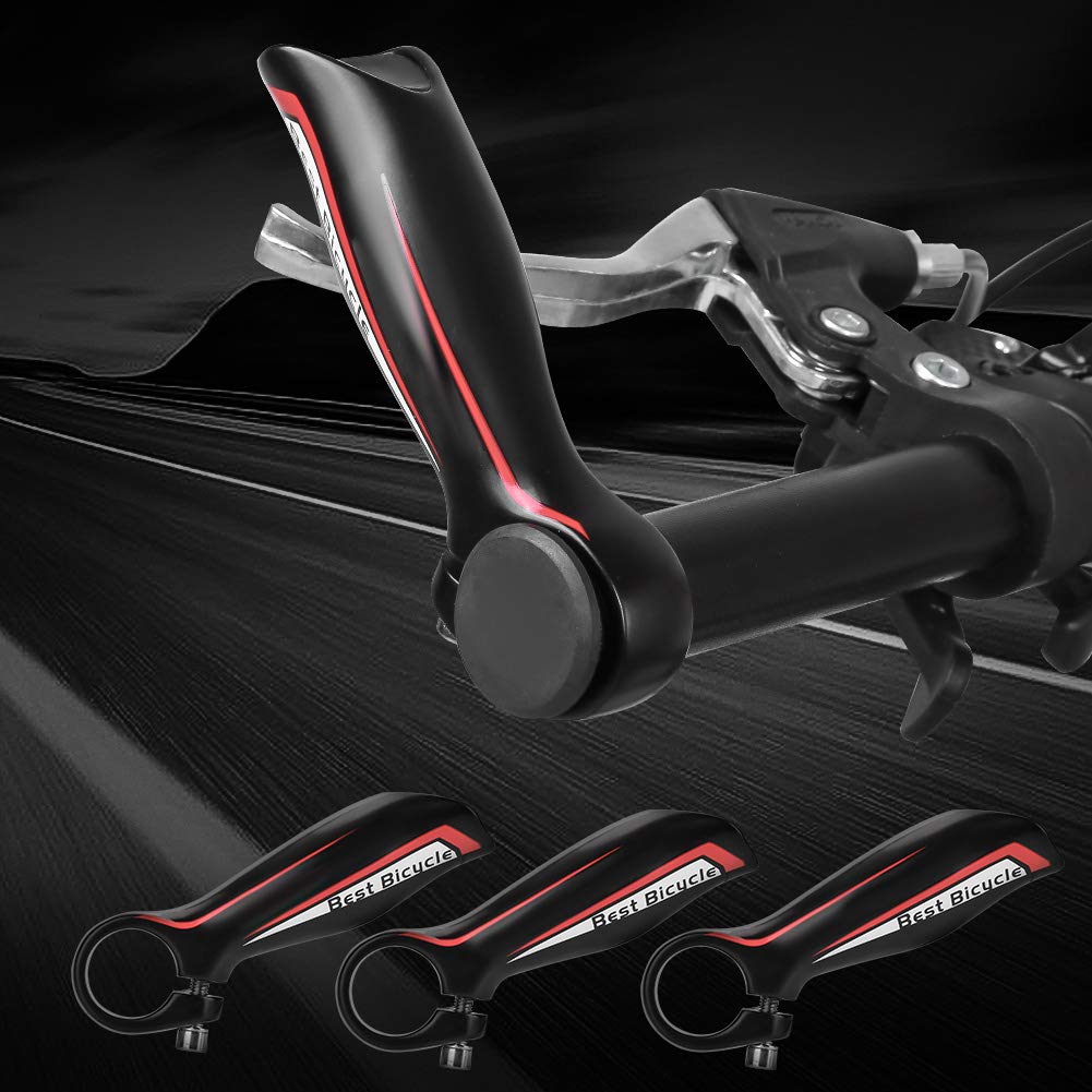 Premium Bicycle Handlebar Ends for Road & Mountain Bikes - Durable & Stable Grip Enhancers - Perfect for Commuting, Trail Riding & Long-Distance Cycling