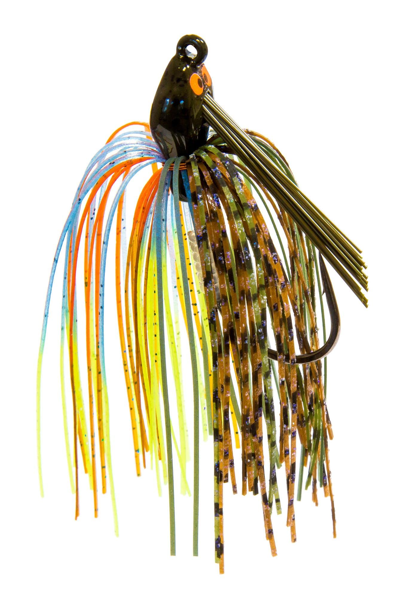 Z-MAN CrosseyeZ Snakehead Swim Jig - Premium Bass Fishing Lure for Freshwater & Saltwater - Perfect for Casting, Flipping, and Punching Through Heavy Cover