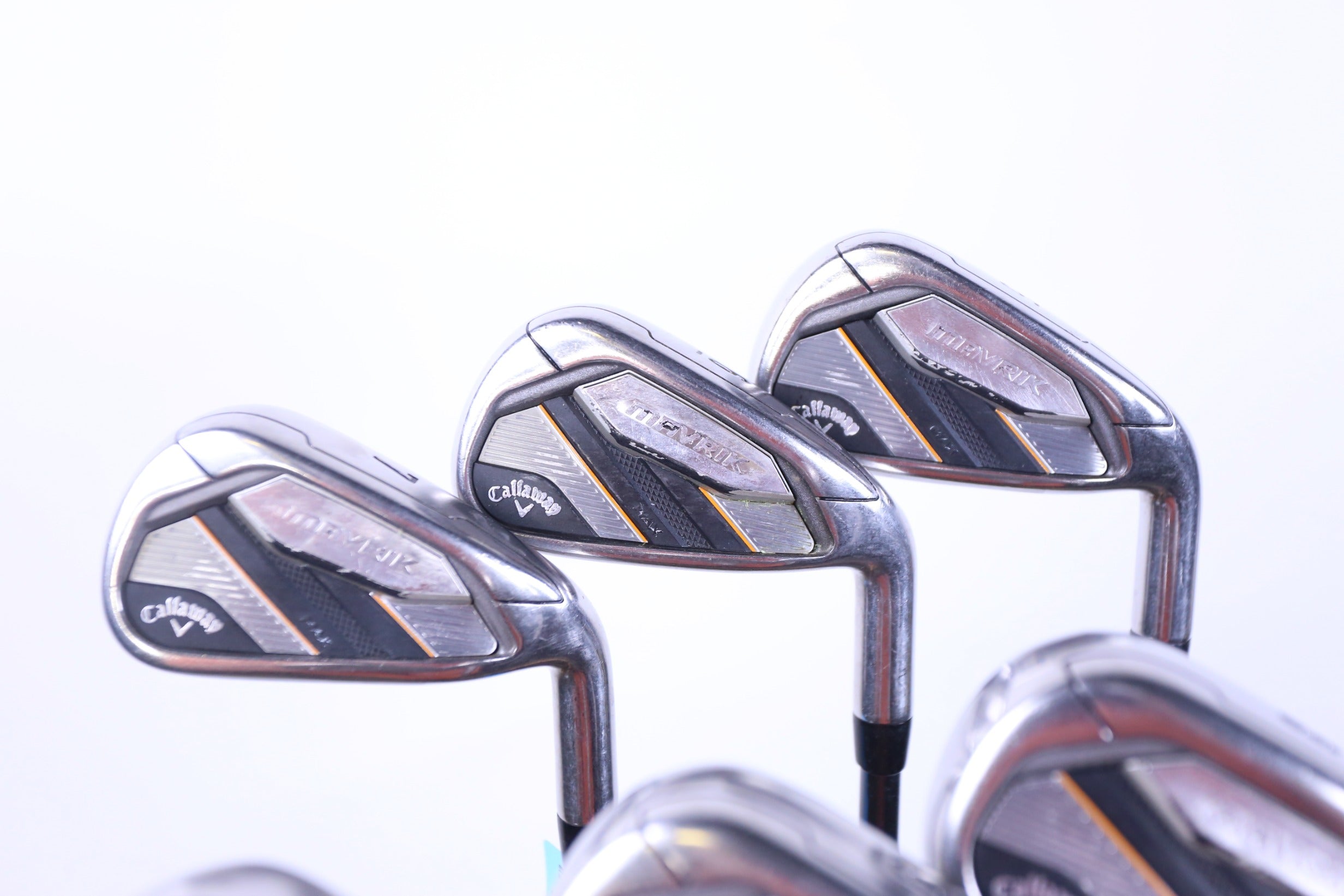 Used Callaway Mavrik Max Iron Set 5-PW Right Handed Regular Flex Golf Clubs for Men - Perfect for Mid-Handicap Players on the Course