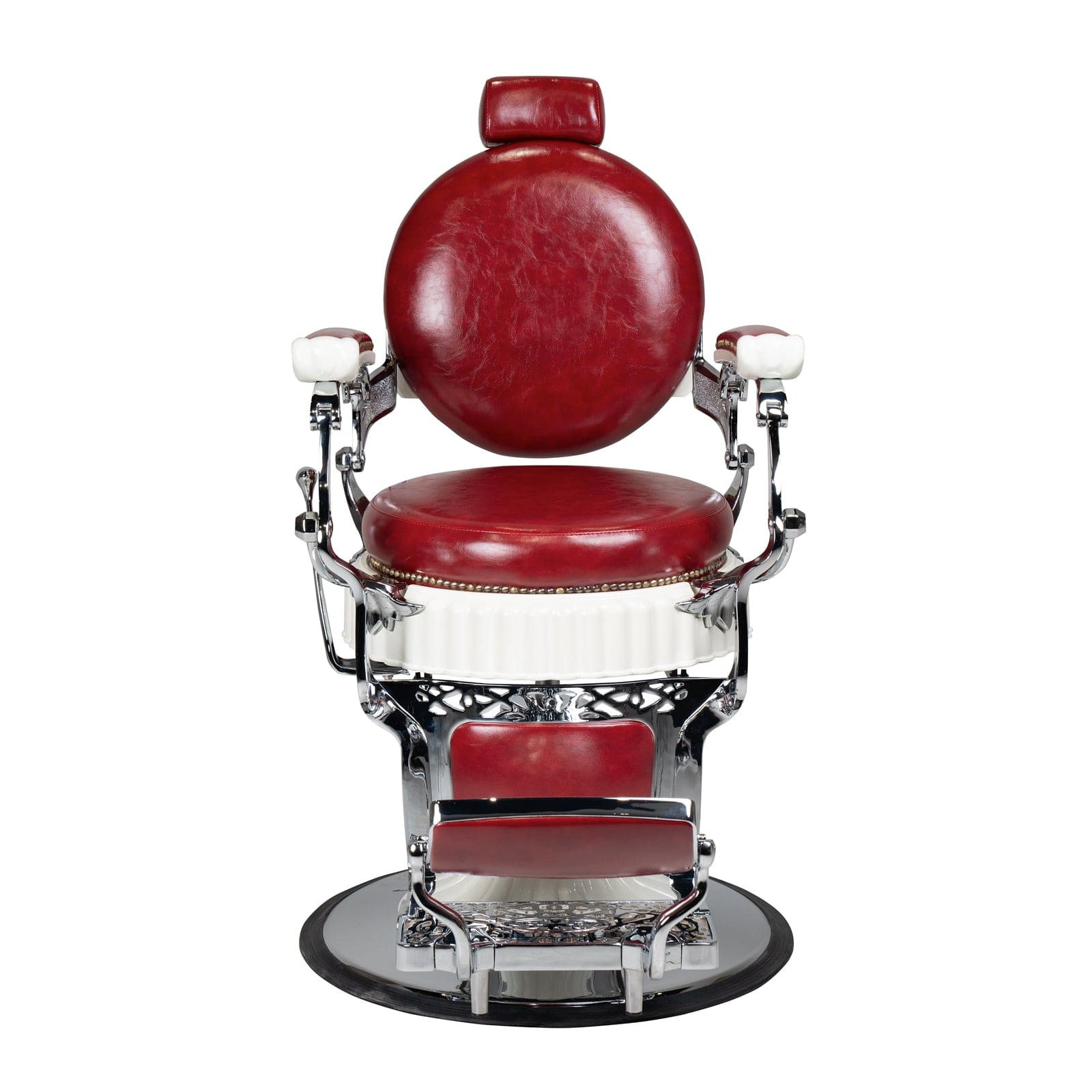 Franklin Barber Chair - Professional Salon Styling Chair for Haircuts & Shaves | Perfect for Barbershops & Home Grooming