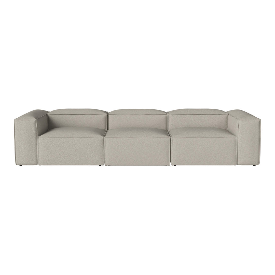 Cosima 3-Seater Sofa - Modern Living Room Couch for Small Spaces | Comfortable Fabric Sectional Sofa for Apartments & Home Decor