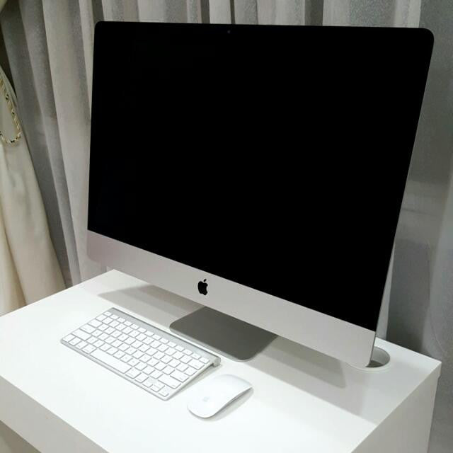 Apple iMac Late 2014 - 27 Inch 5K Retina Display, Intel Core i5, 8GB RAM, 1TB HDD - Perfect for Graphic Design, Video Editing & Home Office Use