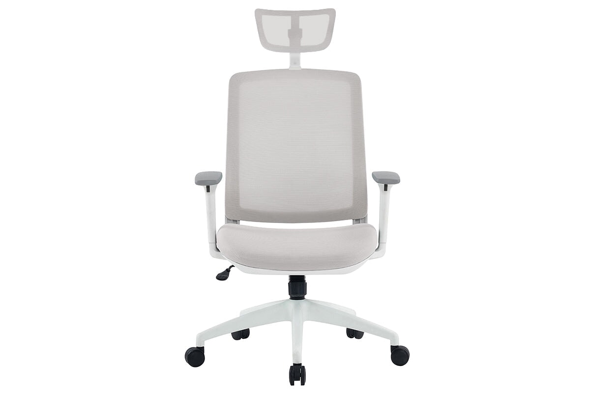 Finch Ergonomic Mesh Office Chair with Adjustable Headrest - Comfortable & Breathable for Home & Workspaces