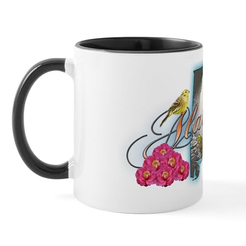 White/Black Inside - Alabama Mug