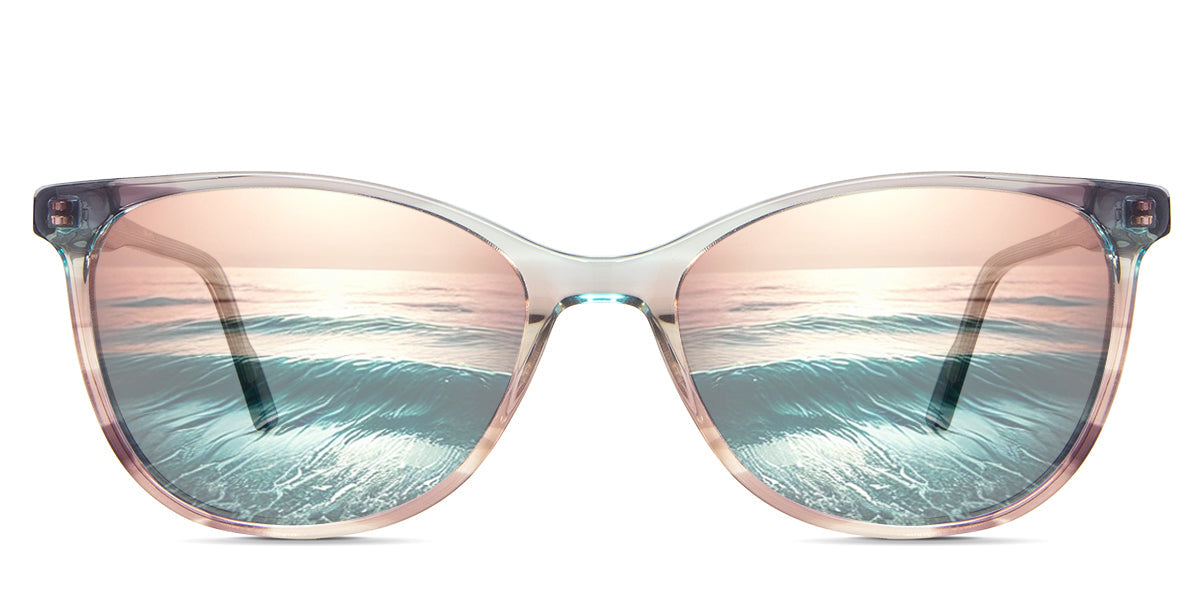 Maggie Women's Prescription Tinted Glasses - Stylish & UV Protection for Reading, Driving & Outdoor Activities