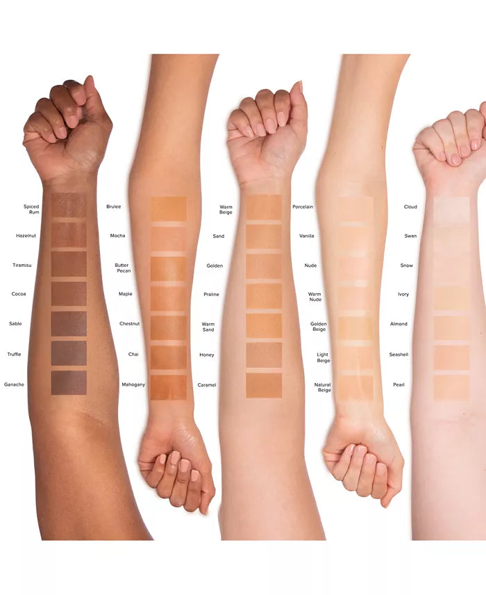 Too Faced Born This Way Flawless Coverage Natural Finish Foundation - Warm Sand | Full-Coverage, Oil-Free Makeup for a Radiant, Natural Look - Perfect for Everyday Wear & Special Occasions