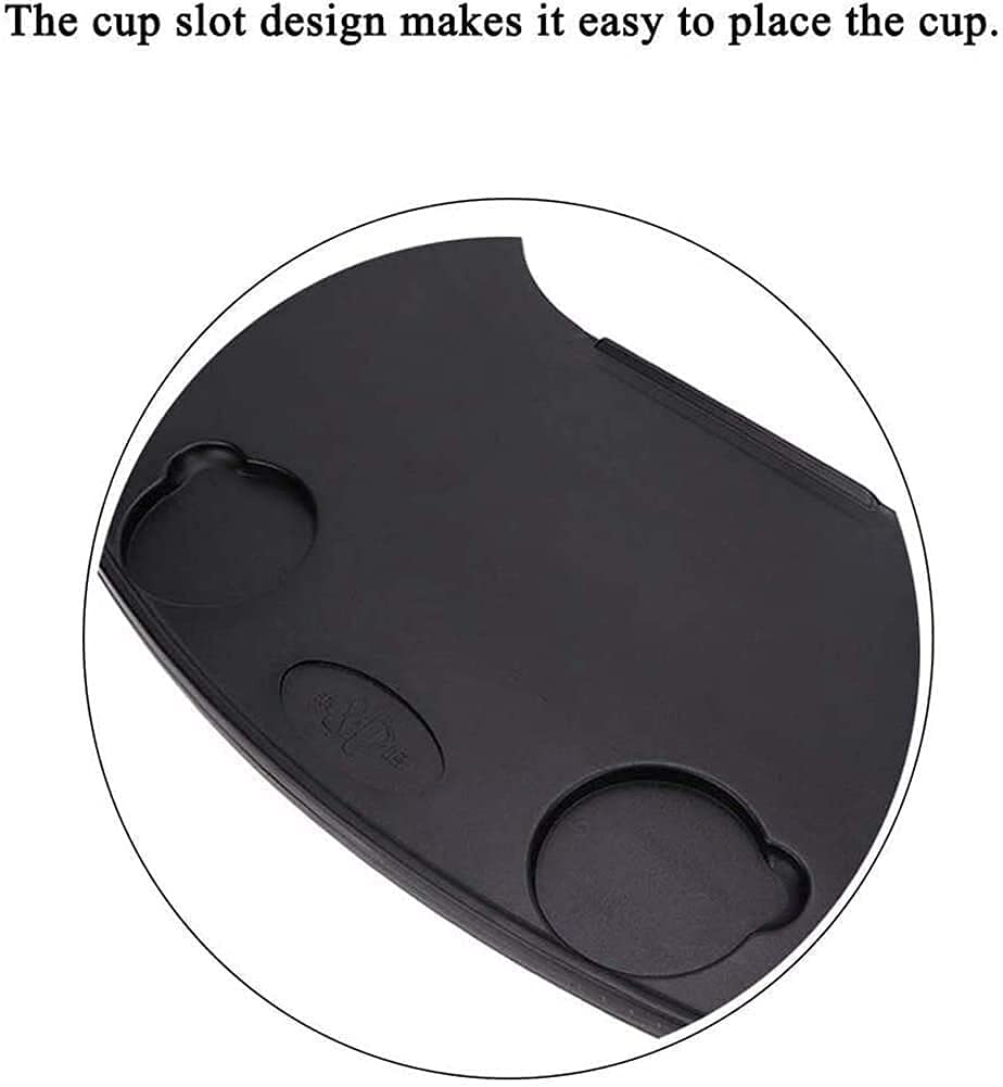 Universal Wheelchair Tray - Thickened Anti-Slip Plastic Lap Desk for Manual/Electric Wheelchairs | Wheelchair Accessories for Dining, Reading & Work