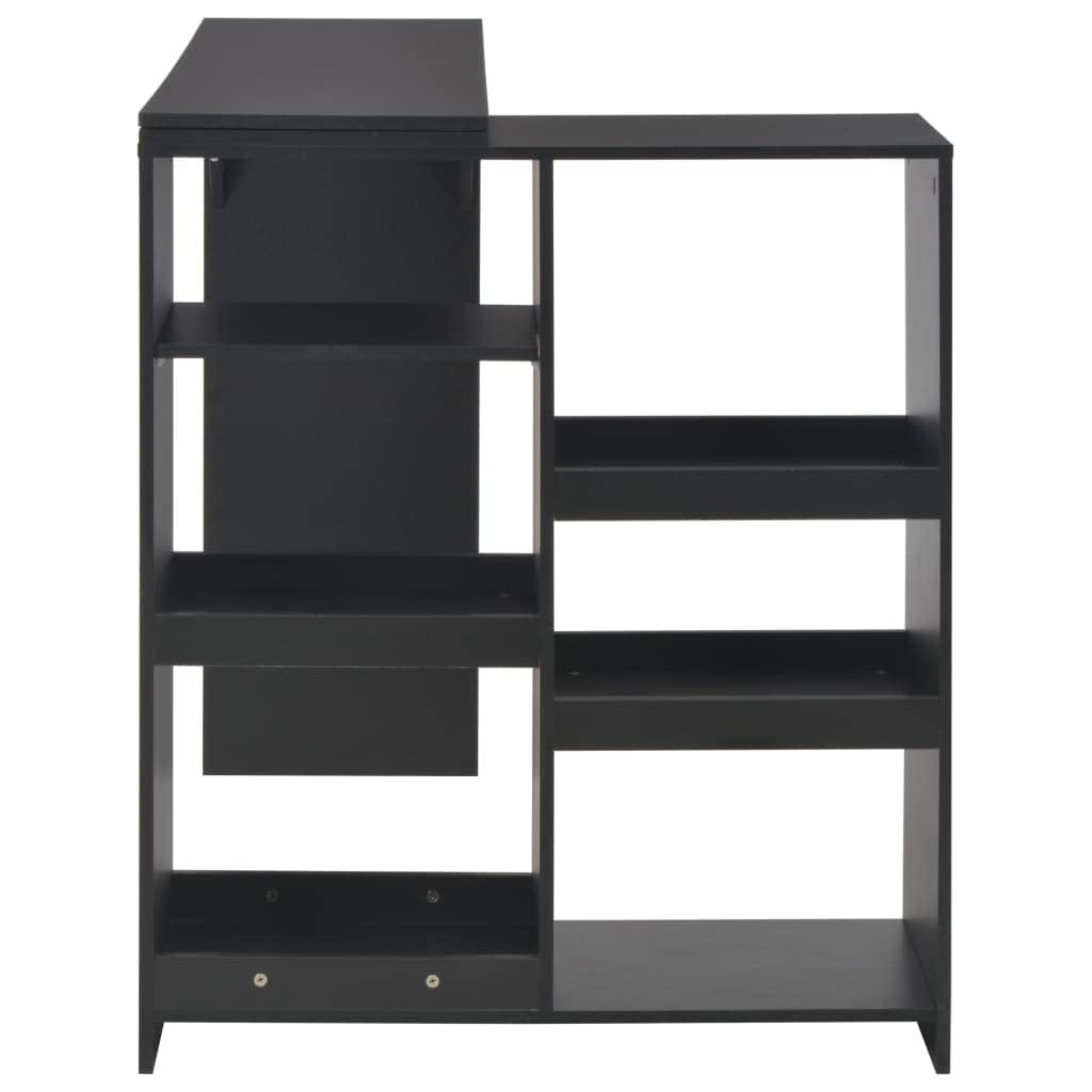 Modern Black Bar Table 54.3