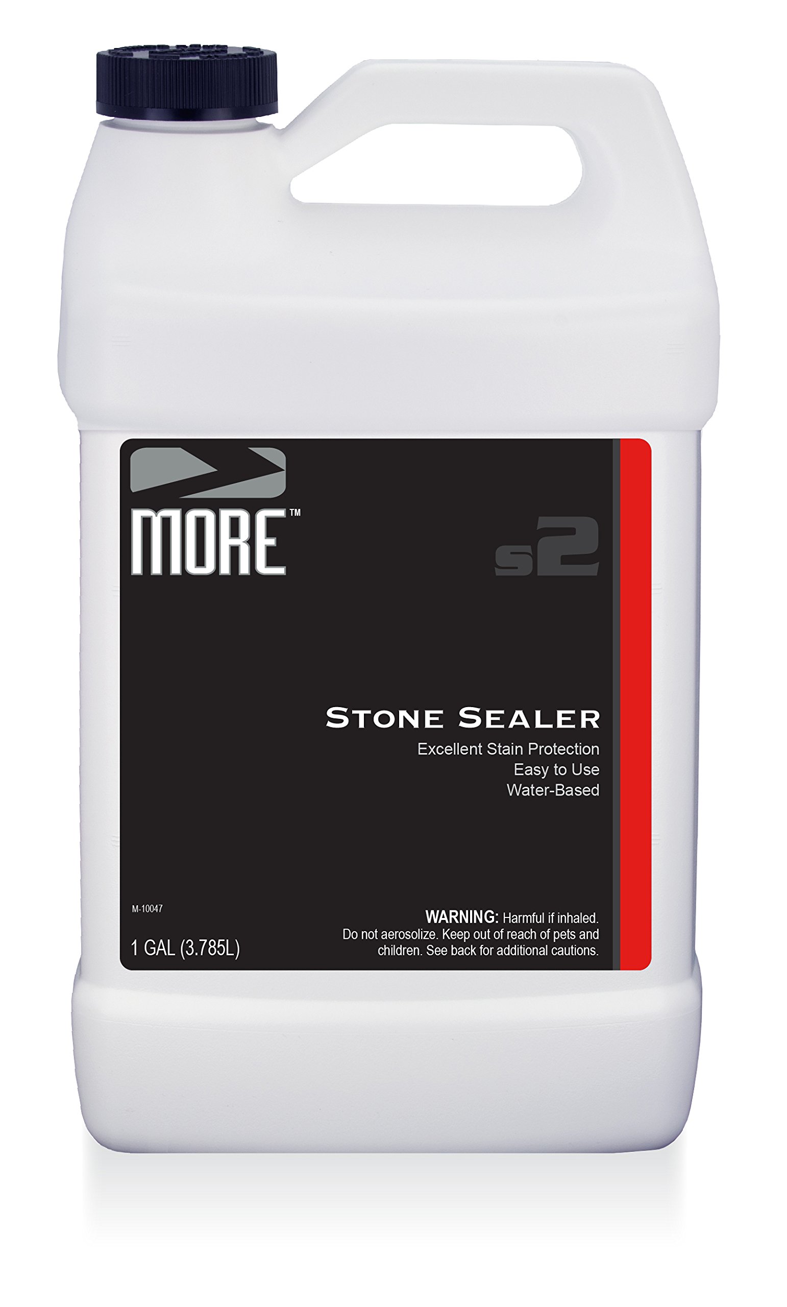 Premium Stone Sealer & Stain Protector for Natural Stone, Tile & Granite - Water-Based Formula (128 oz/Gallon) - Ideal for Countertops, Floors & Outdoor Pavers