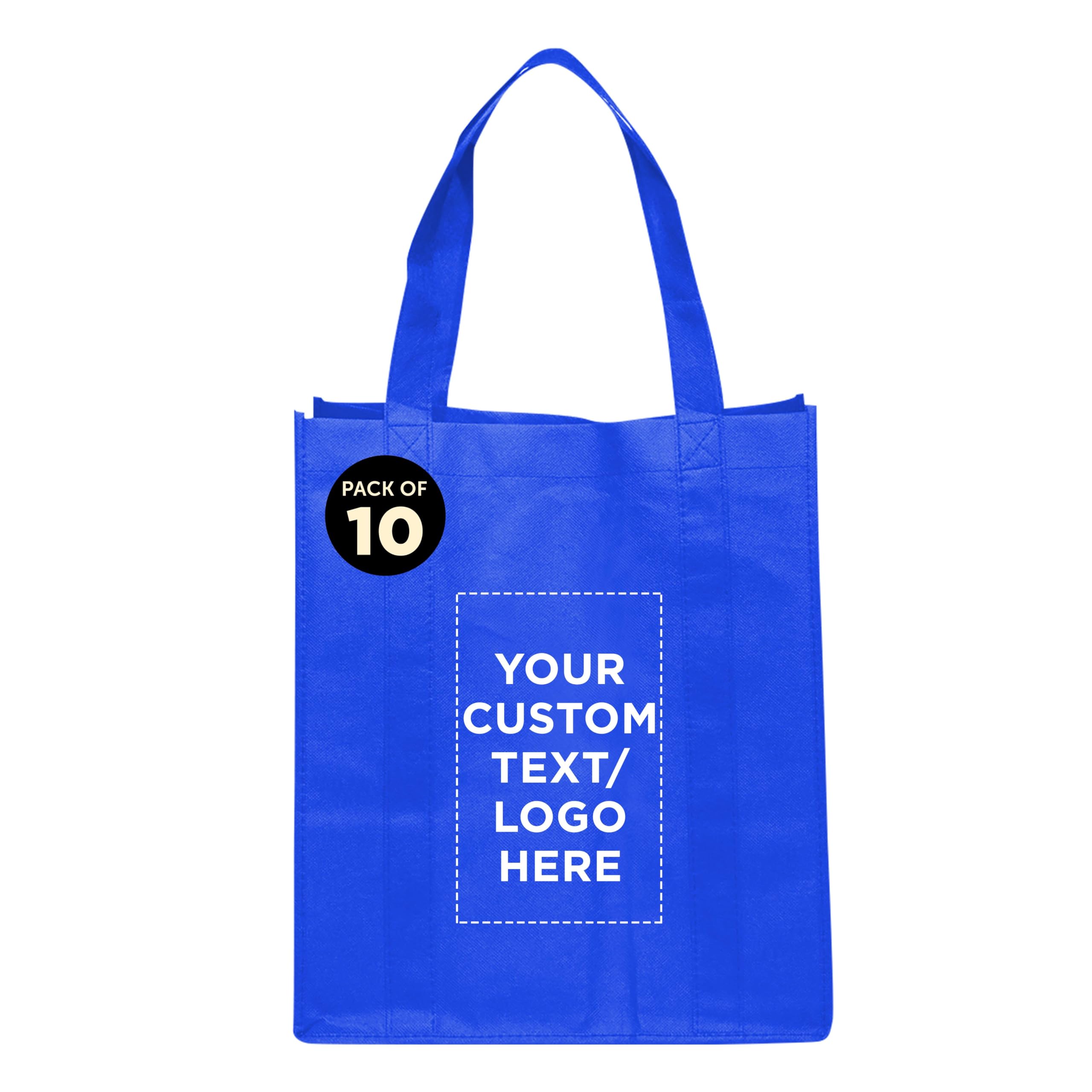 Eco-Friendly Reusable Grocery Tote Bag - Foldable Shopping Bags for Groceries, Farmers Market & Travel | Durable & Lightweight