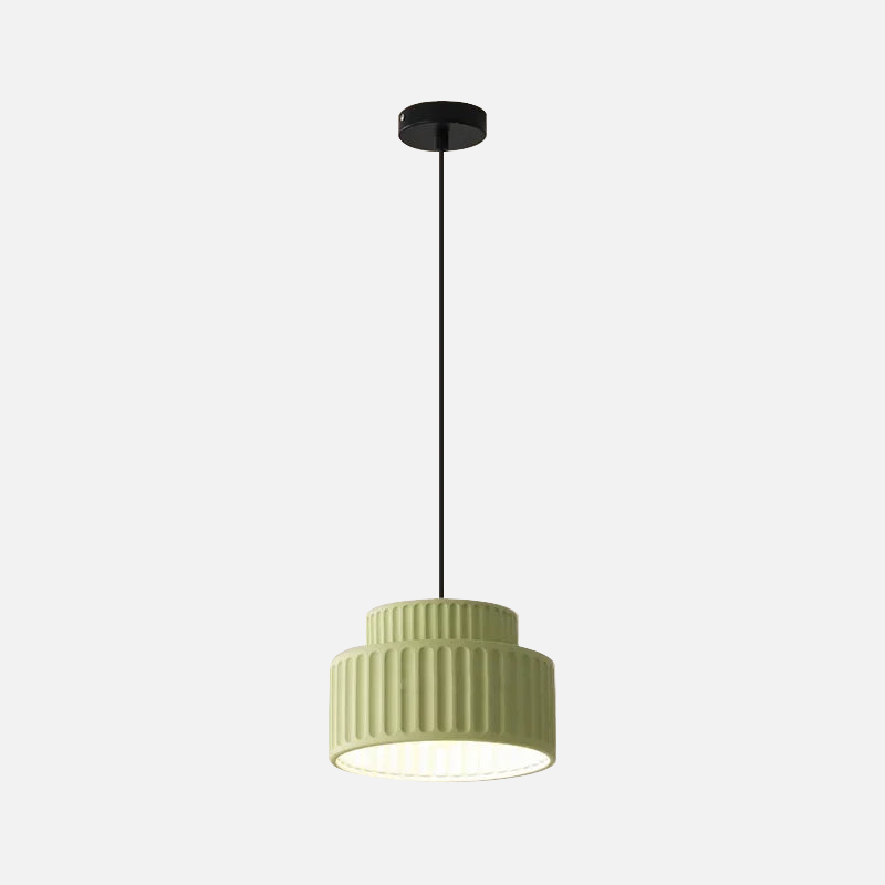 Batiste Rigged Texture LED Pendant Light - Modern Industrial Ceiling Lighting for Kitchen Island, Dining Room & Bedroom
