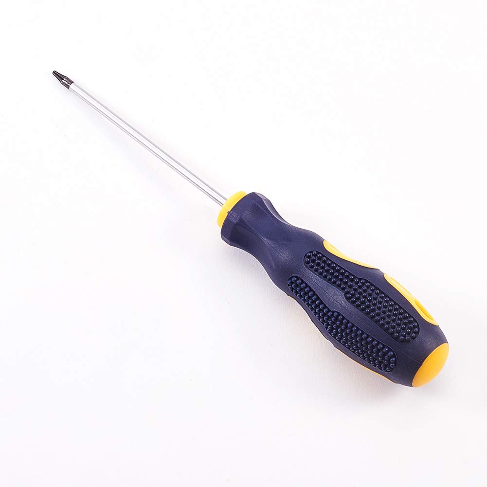 Utoolmart T5 Magnetic Torx Screwdriver Set - 75mm Chrome Vanadium Steel Shaft with 80mm Ergonomic Plastic Handle - Precision Screwdriver for Electronics Repair, Home Improvement & DIY Crafts (1-Piece) - Perfect for iPhone, Laptop, Watch & Small Appliance Repairs