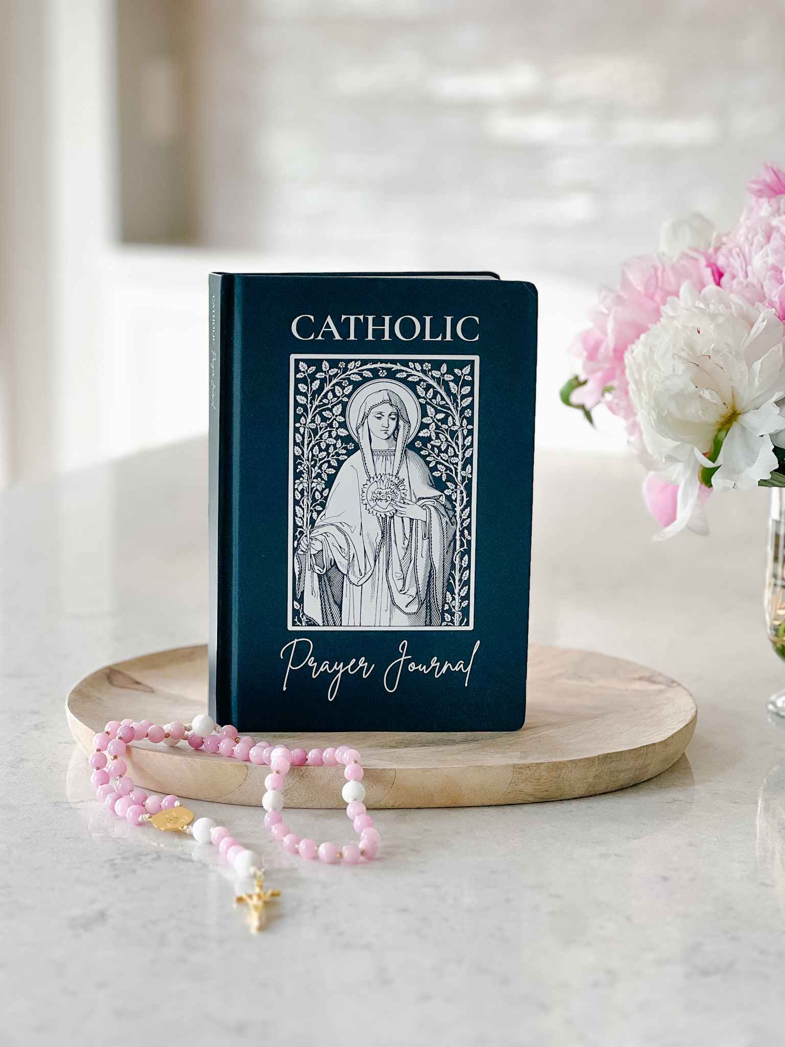 Catholic Prayer Journal - Lectio Divina & Examen St. Ignatius Devotional Notebook - Immaculate Heart of Mary - Perfect for Daily Prayer, Bible Study & Spiritual Reflection