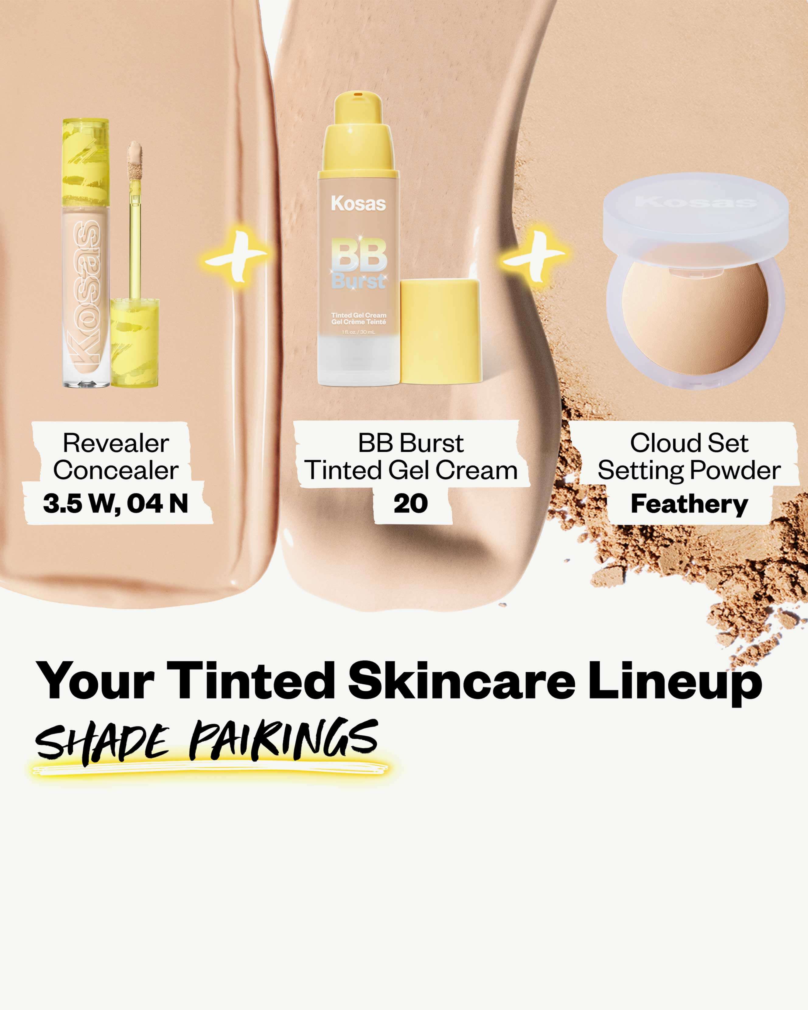 BB Burst Tinted Moisturizer Gel Cream with Copper Peptides - Hydrating & Brightening Face Makeup for Daily Wear & Night Skincare Routine