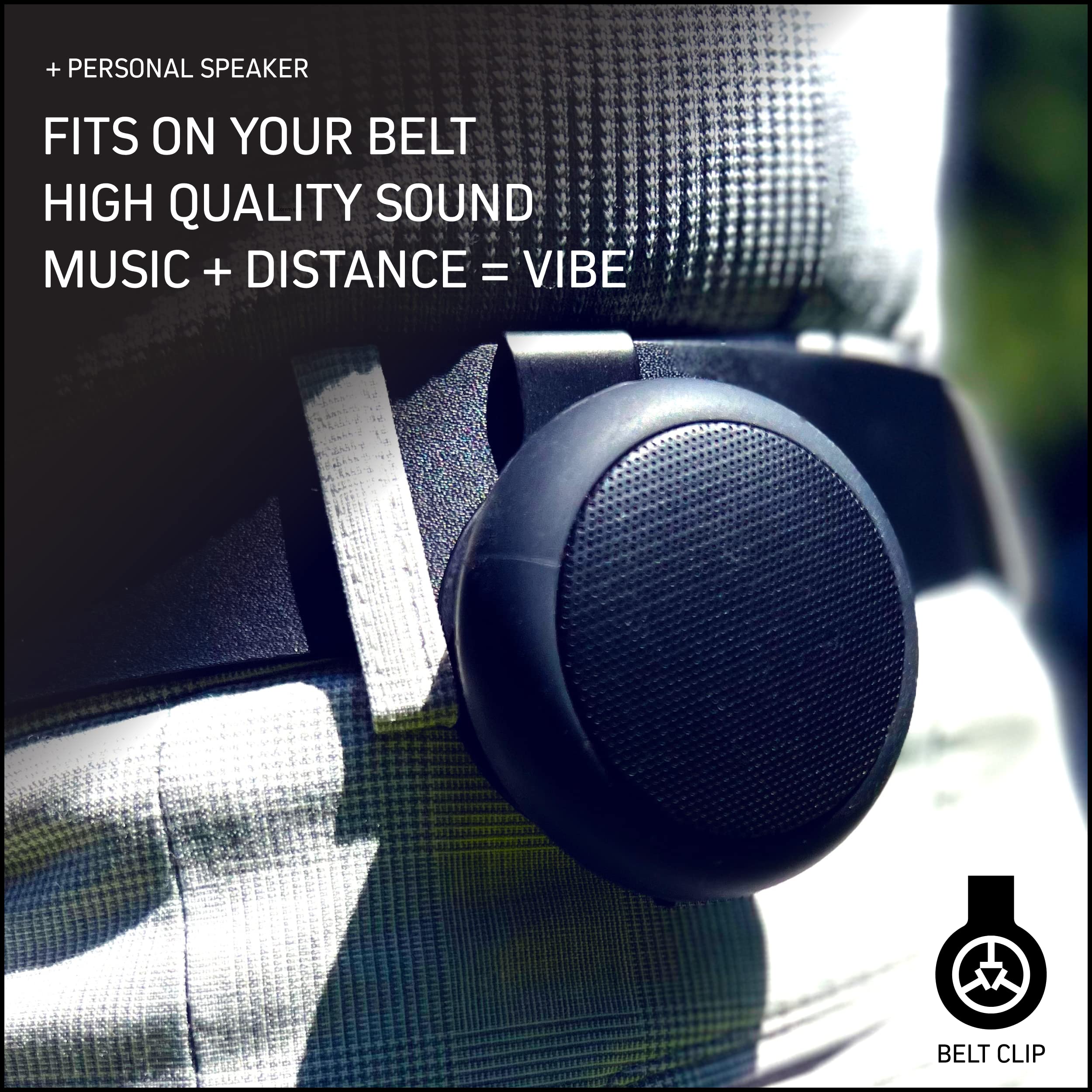 TecTecTec TEAM8 S Golf GPS Bluetooth Speaker - Smart Audible GPS Rangefinder & Wireless Speaker for Golfers - Perfect for On-Course Distance Measurement & Music Playback