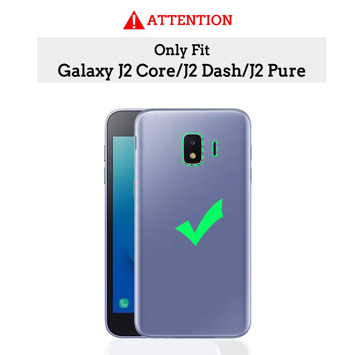 Custom Samsung Galaxy J2 Core/J2 Dash/J2 Pure Phone Case - Personalized Photo TPU Protective Cover - Ideal Gift for Birthday, Anniversary & Holidays - Perfect for Everyday Protection & Style