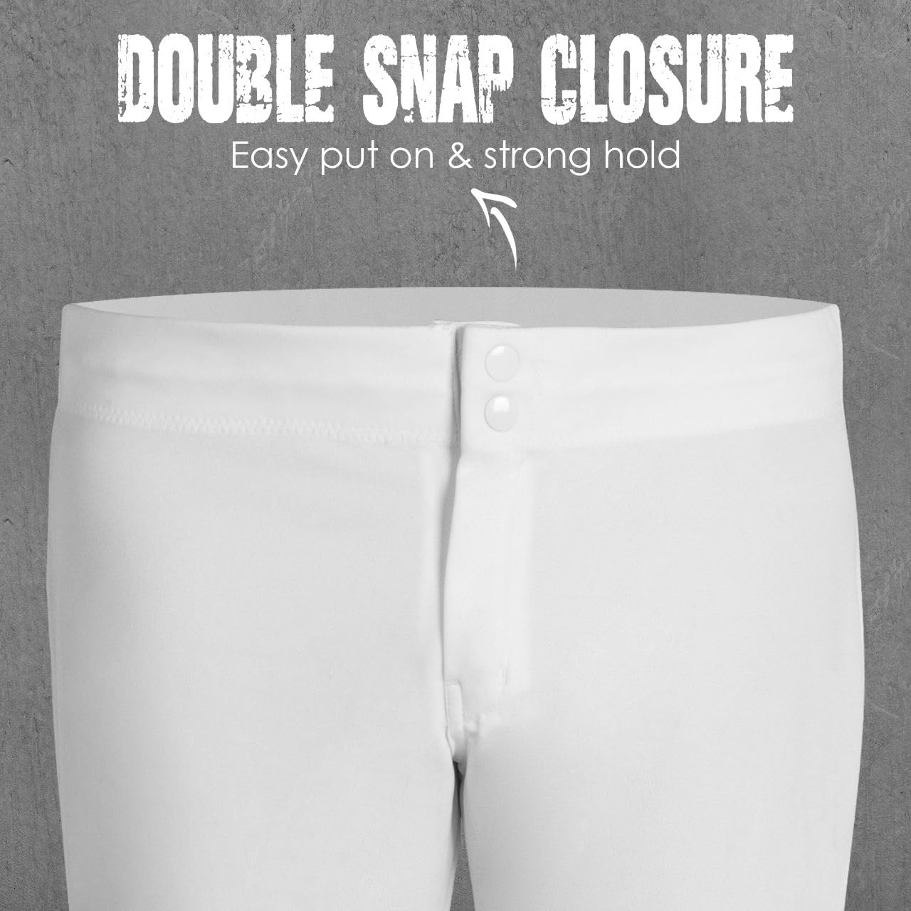 Women's Softball Knicker Pants - Breathable & Stretchable Baseball Pants for Adults in Black, White & Grey | Perfect for Games, Practice & Outdoor Sports