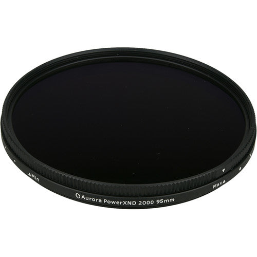 Aurora Aperture 95mm PowerXND 2000 Variable Neutral Density Filter (1.2 to 3.3, 4-11 Stops) - Perfect for Cinematic Videography, Photography & Drone Shooting